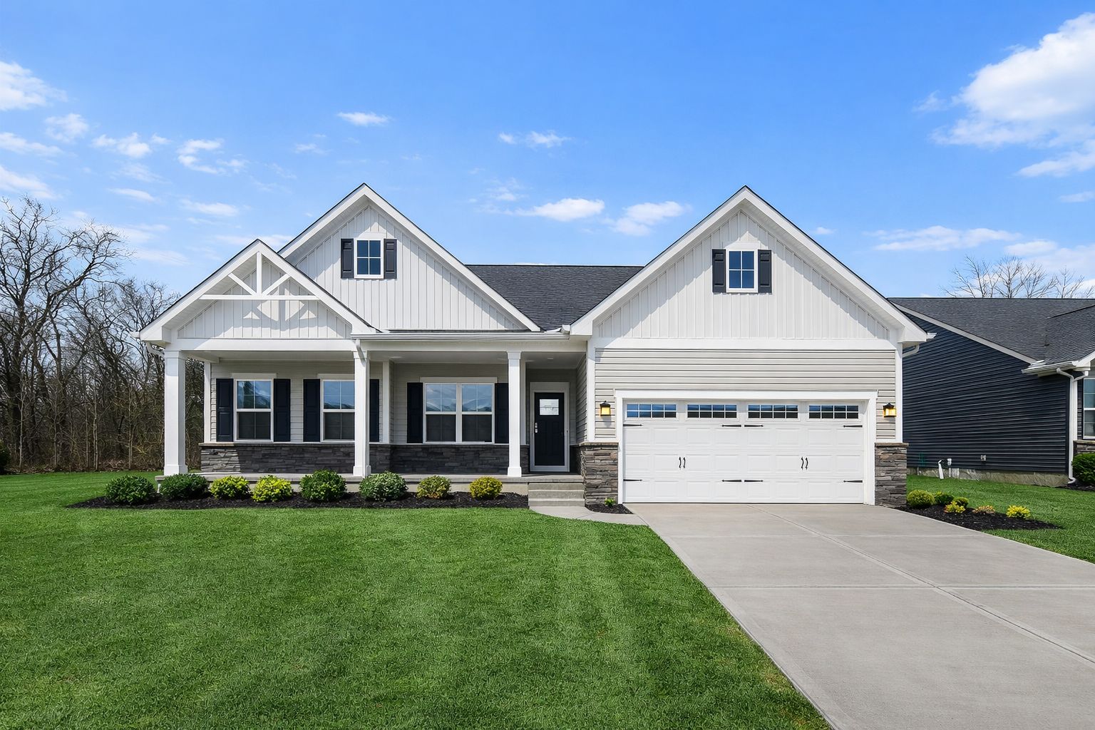 Streamside Ranch & 2-Story por Ryan Homes en Cincinnati Ohio