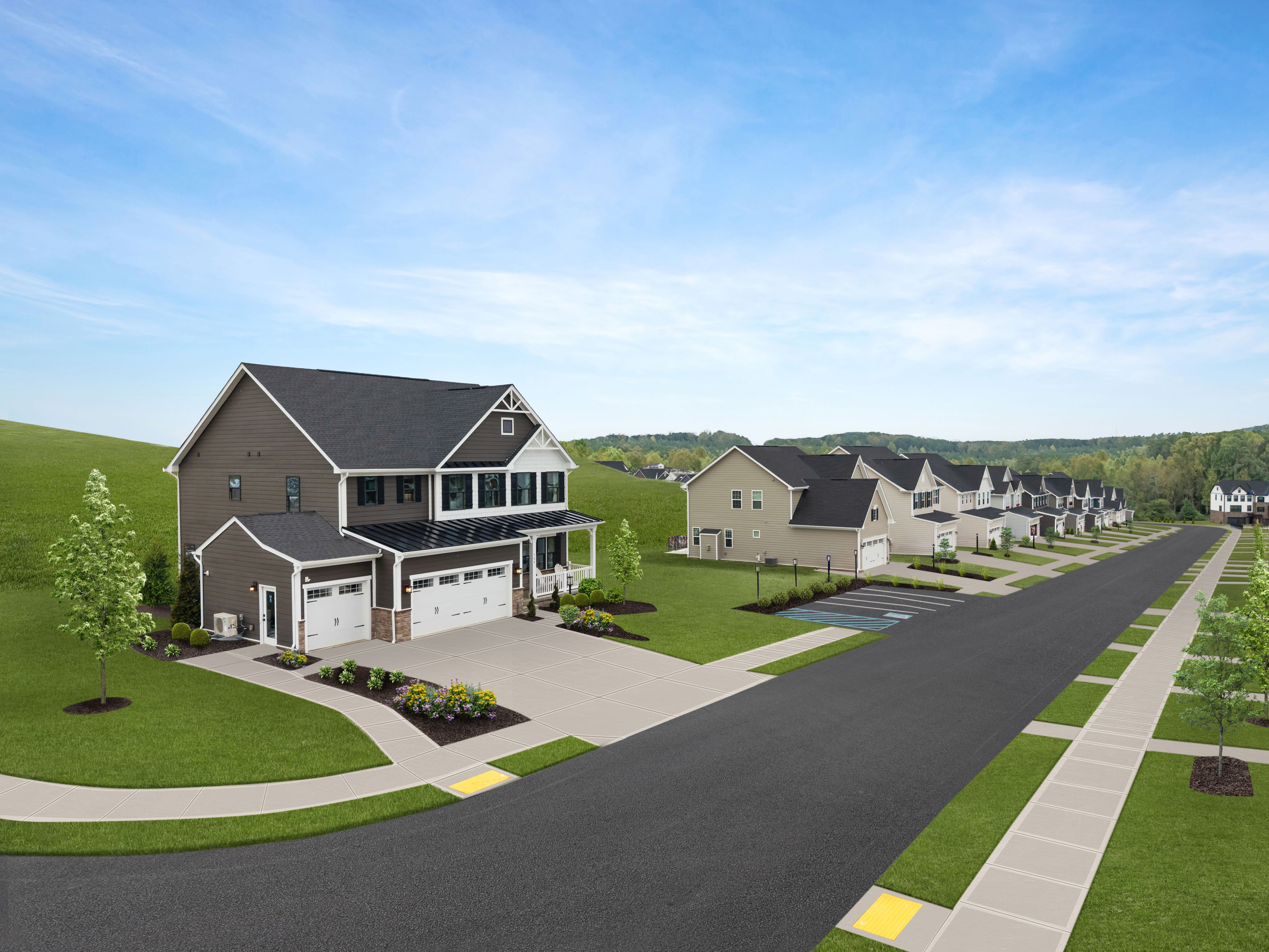 Amherst Village por Ryan Homes en Pittsburgh Pennsylvania