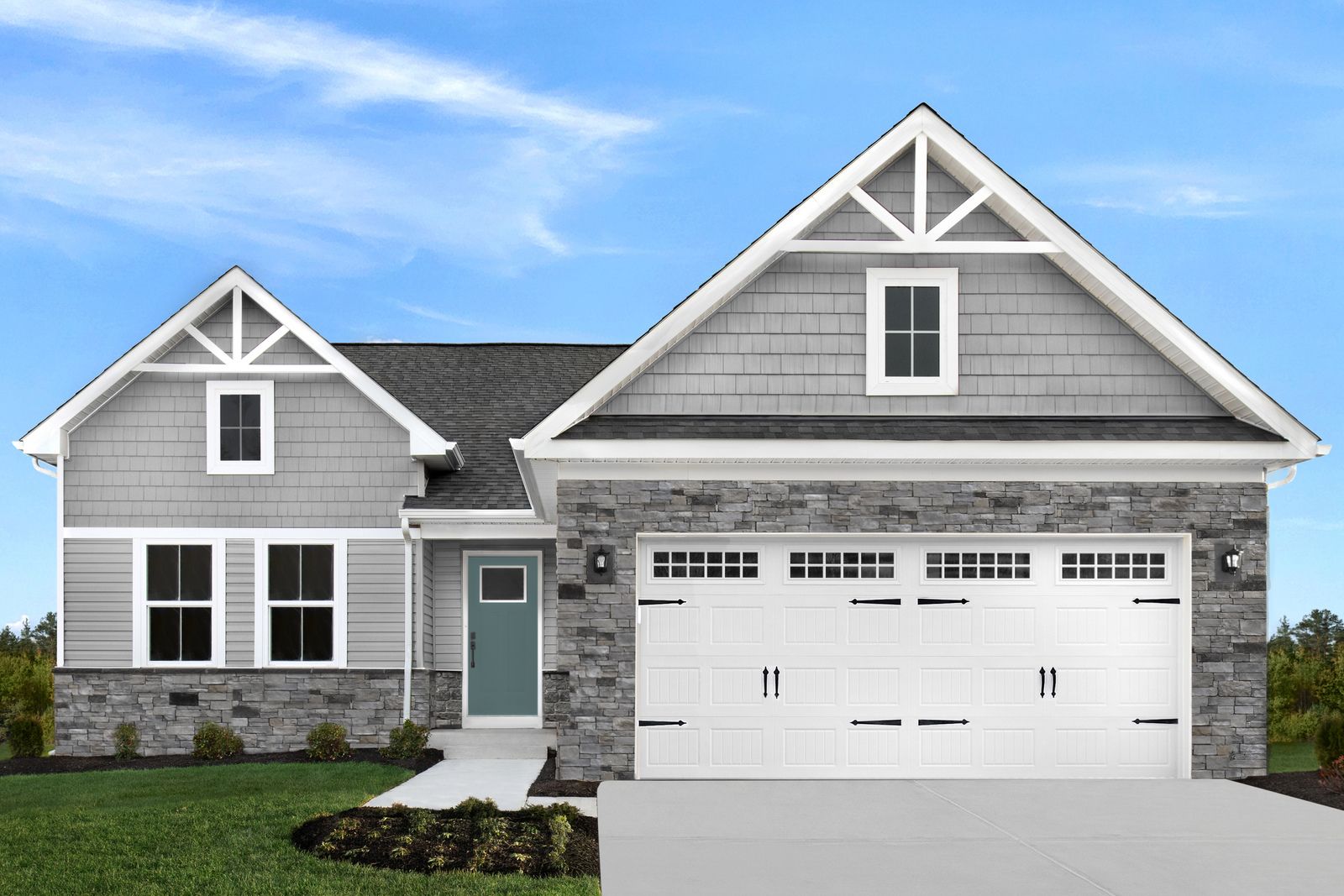 Spyglass Trails Ranch Homes por Ryan Homes en Pittsburgh Pennsylvania