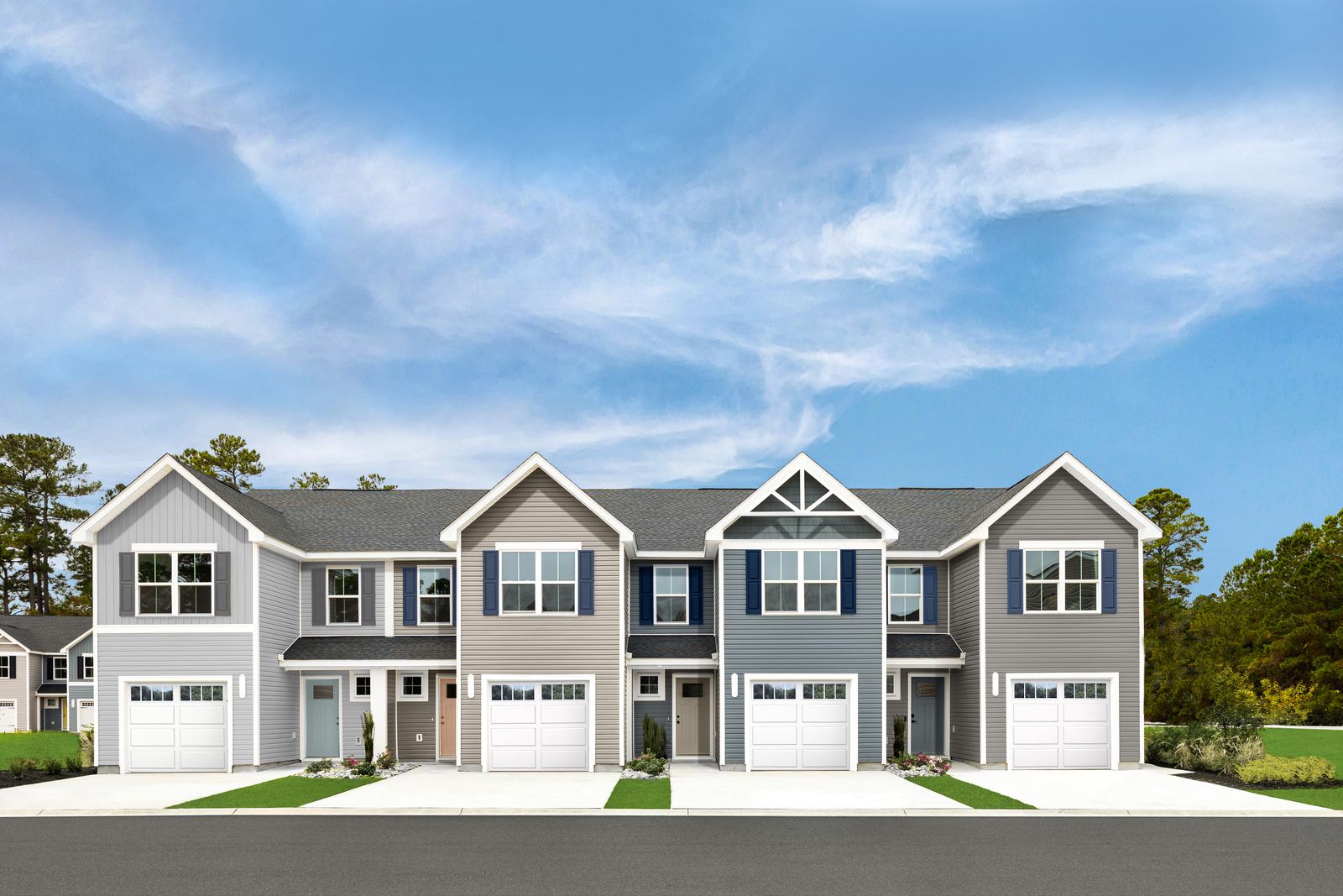 Poplar - Stoneridge Townhomes: Myrtle Beach, South Carolina - Ryan Homes