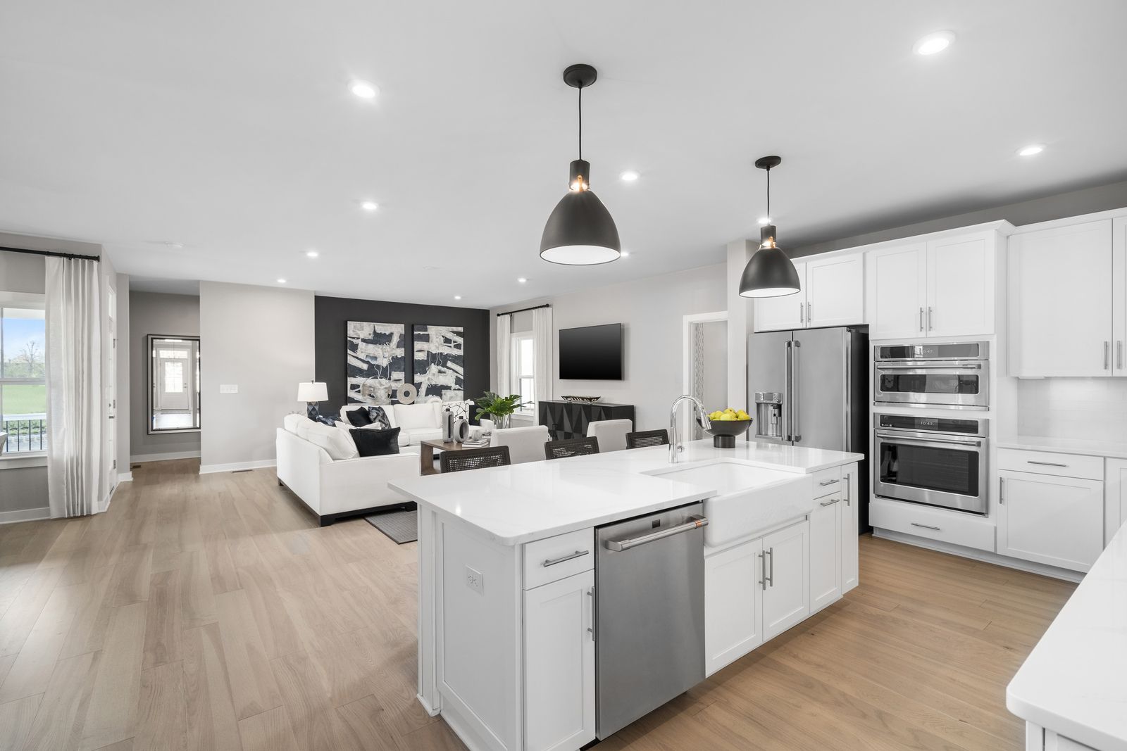 Rockefeller with Library - Parq: Parsippany, New Jersey - Ryan Homes