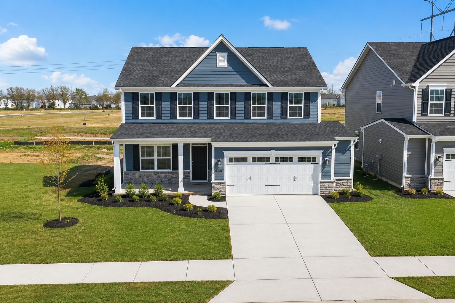Columbia - Windswept Farms: Whitestown, Indiana - Ryan Homes