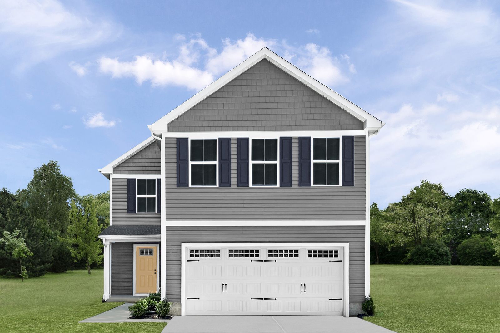Iris w/ Rear Deck - Fieldstone West: Elyria, Ohio - Ryan Homes