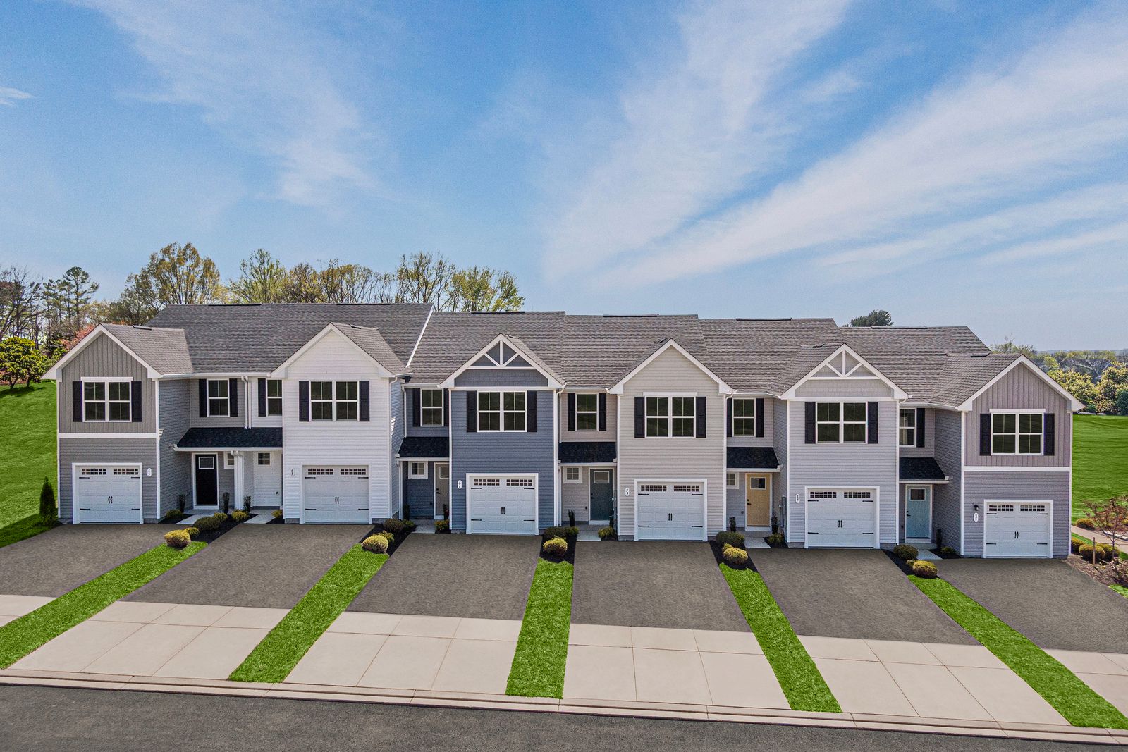 Pine - Brick Hill Ridge Towns: Orwigsburg, Pennsylvania - Ryan Homes