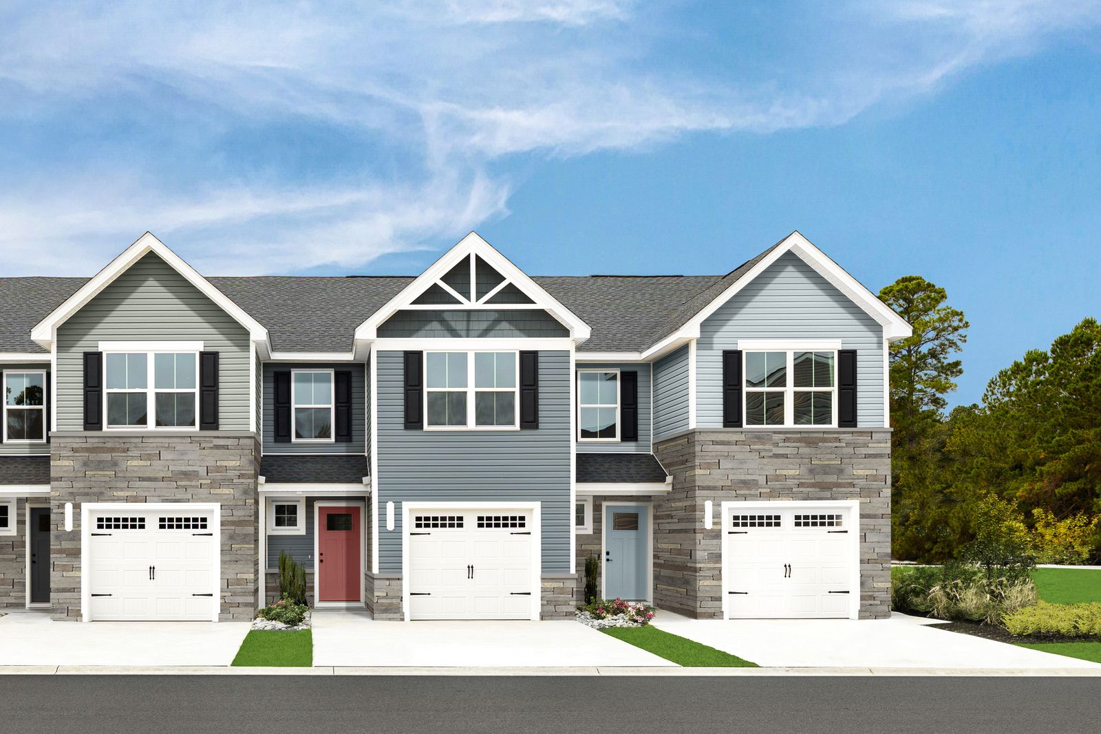 Adams Landing por Ryan Homes en Outer Banks North Carolina