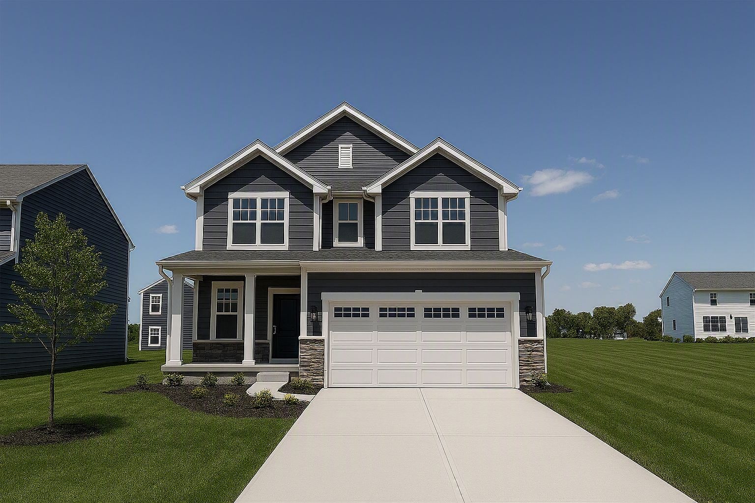 Allegheny with Finished Basement - Deer Valley: Miamisburg, Ohio - Ryan Homes