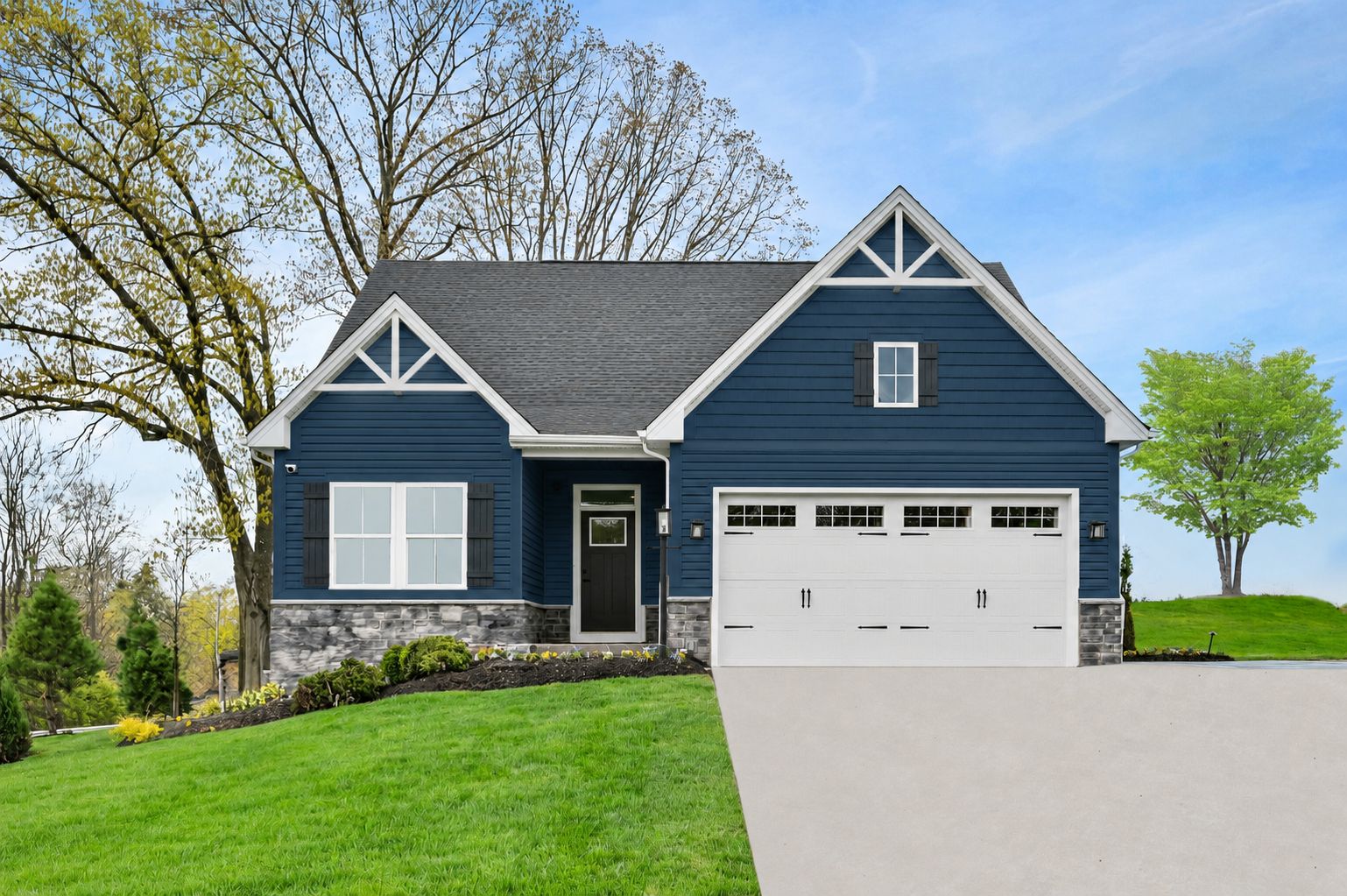 Alberti Ranch with Unfinished Basement - Hillside Meadows: Fairborn, Ohio - Ryan Homes