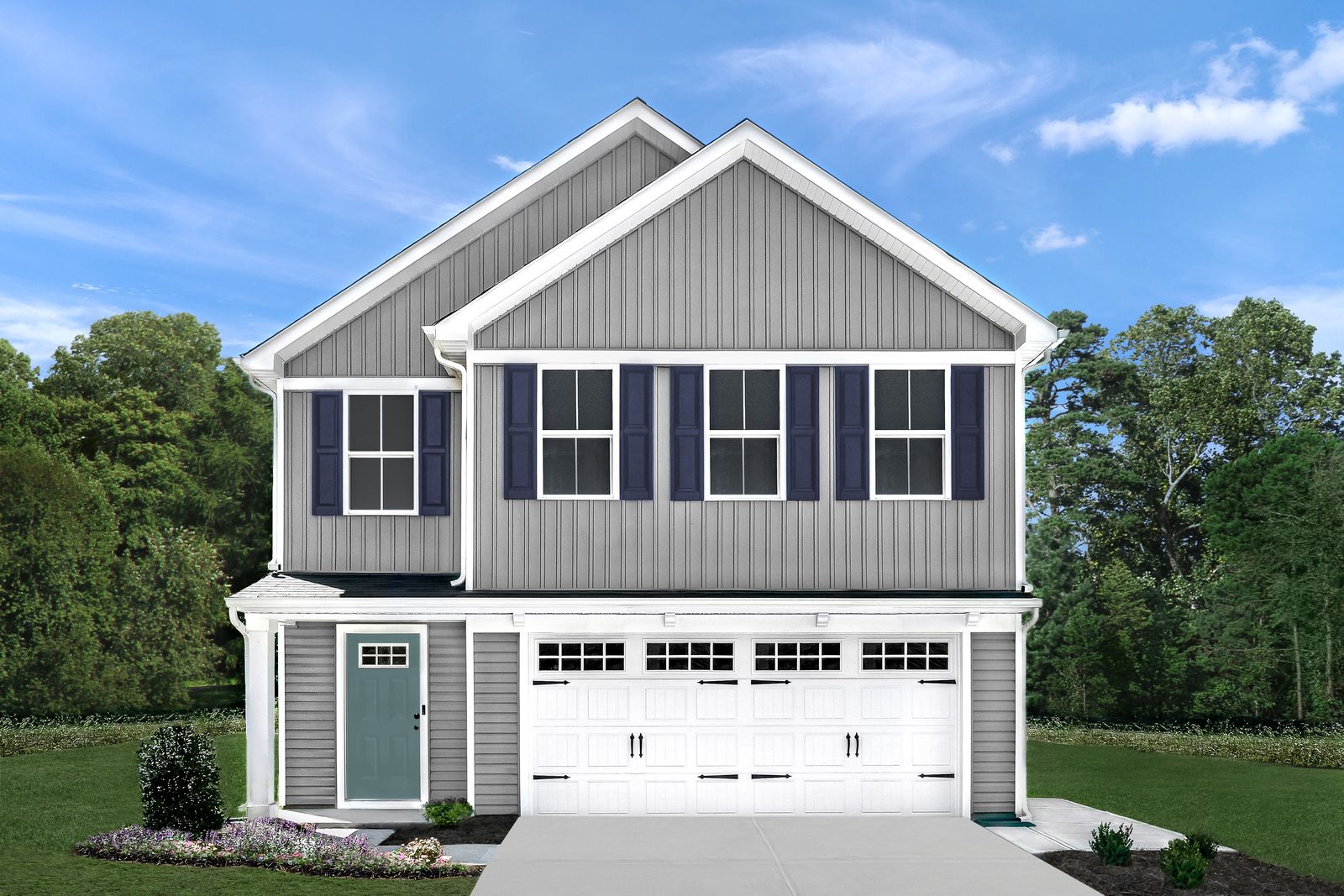 Marigold w/ Rear Deck - Fieldstone West: Elyria, Ohio - Ryan Homes