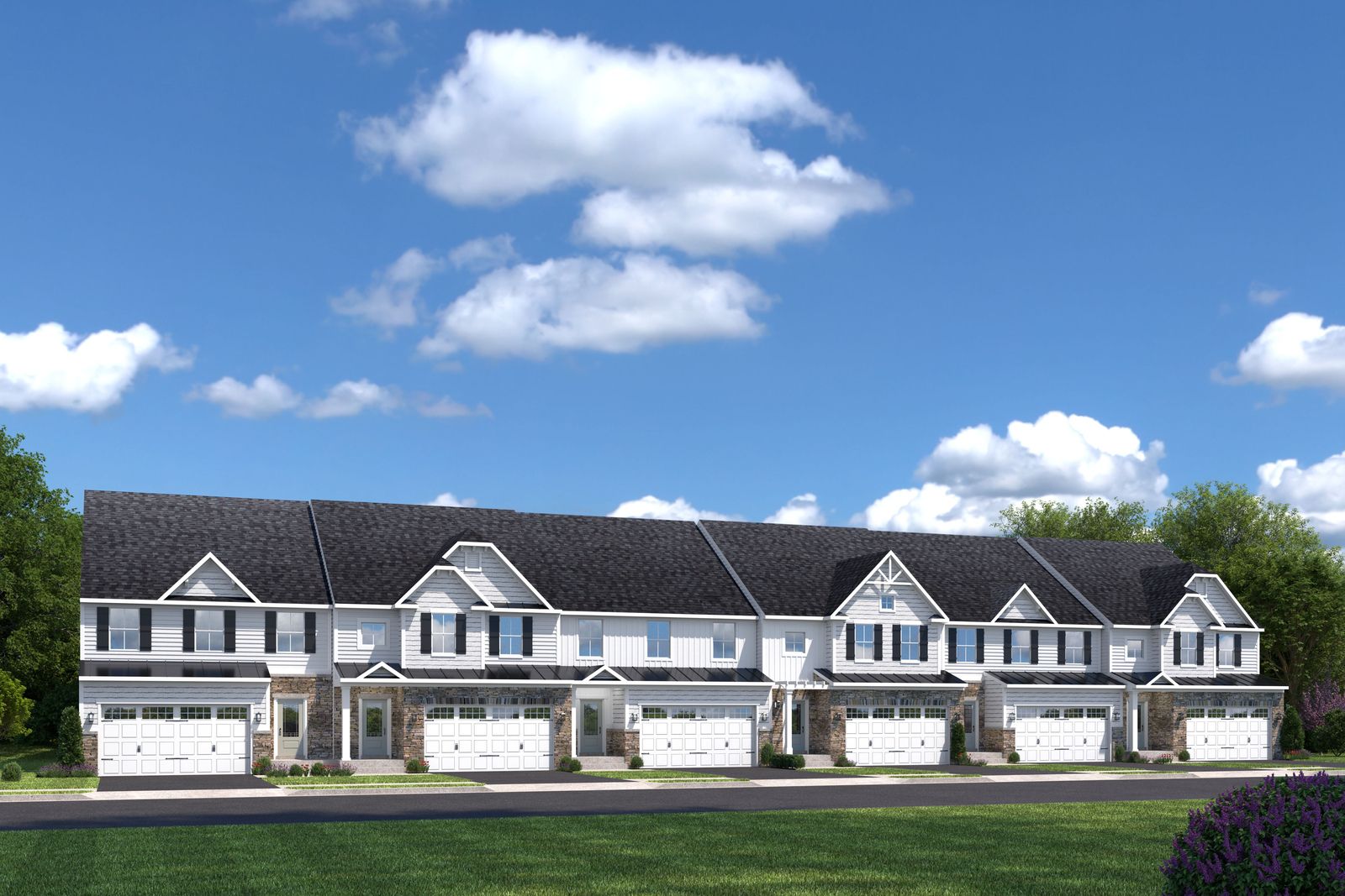 casa en Kings Meadow 55+ Townhomes por Ryan Homes
