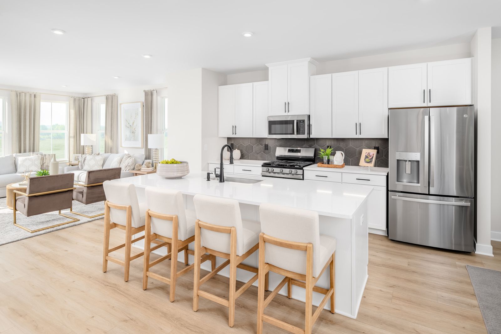 Mount Olive Grove Towns por Ryan Homes en Morris County New Jersey