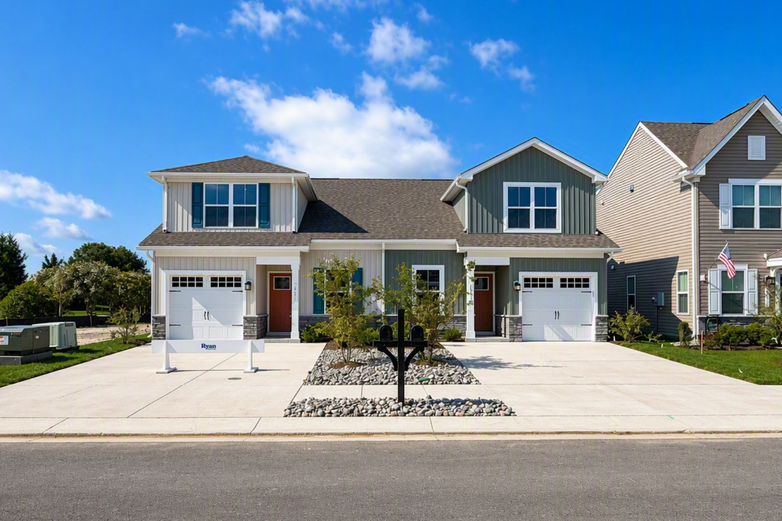 Dunmore Duplex - Heritage Shores Villas 55+: Bridgeville, Delaware - Ryan Homes