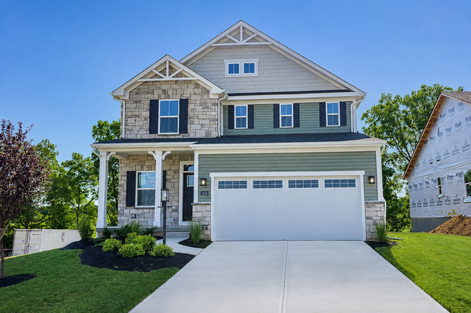 Allegheny with Finished Basement - Hillside Meadows: Fairborn, Ohio - Ryan Homes