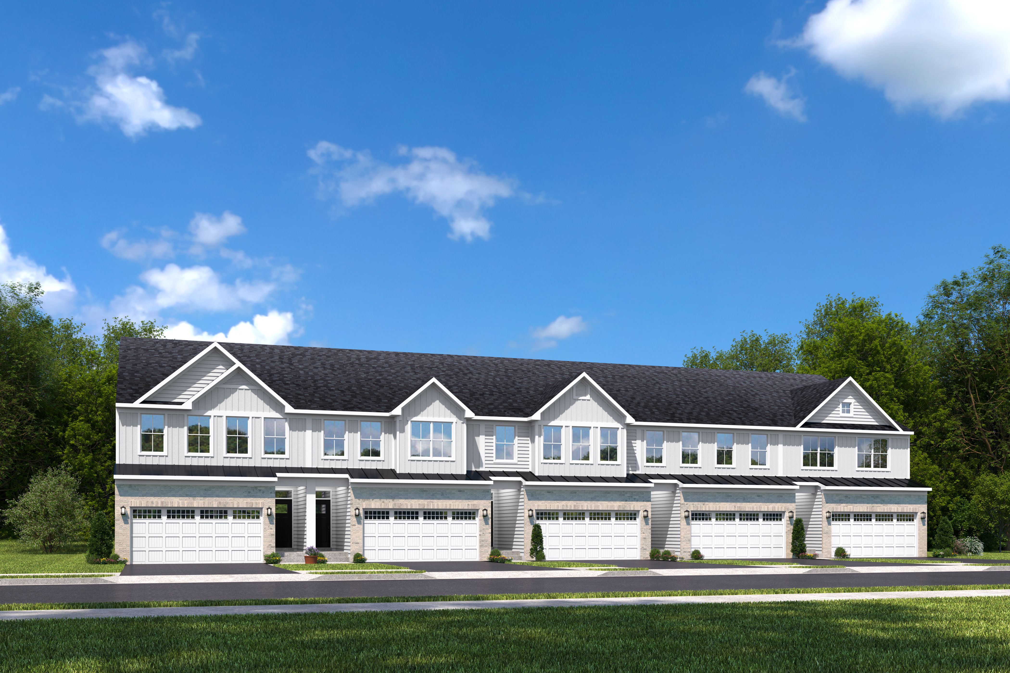 casa en Kings Meadow 2-Story Townhomes por Ryan Homes