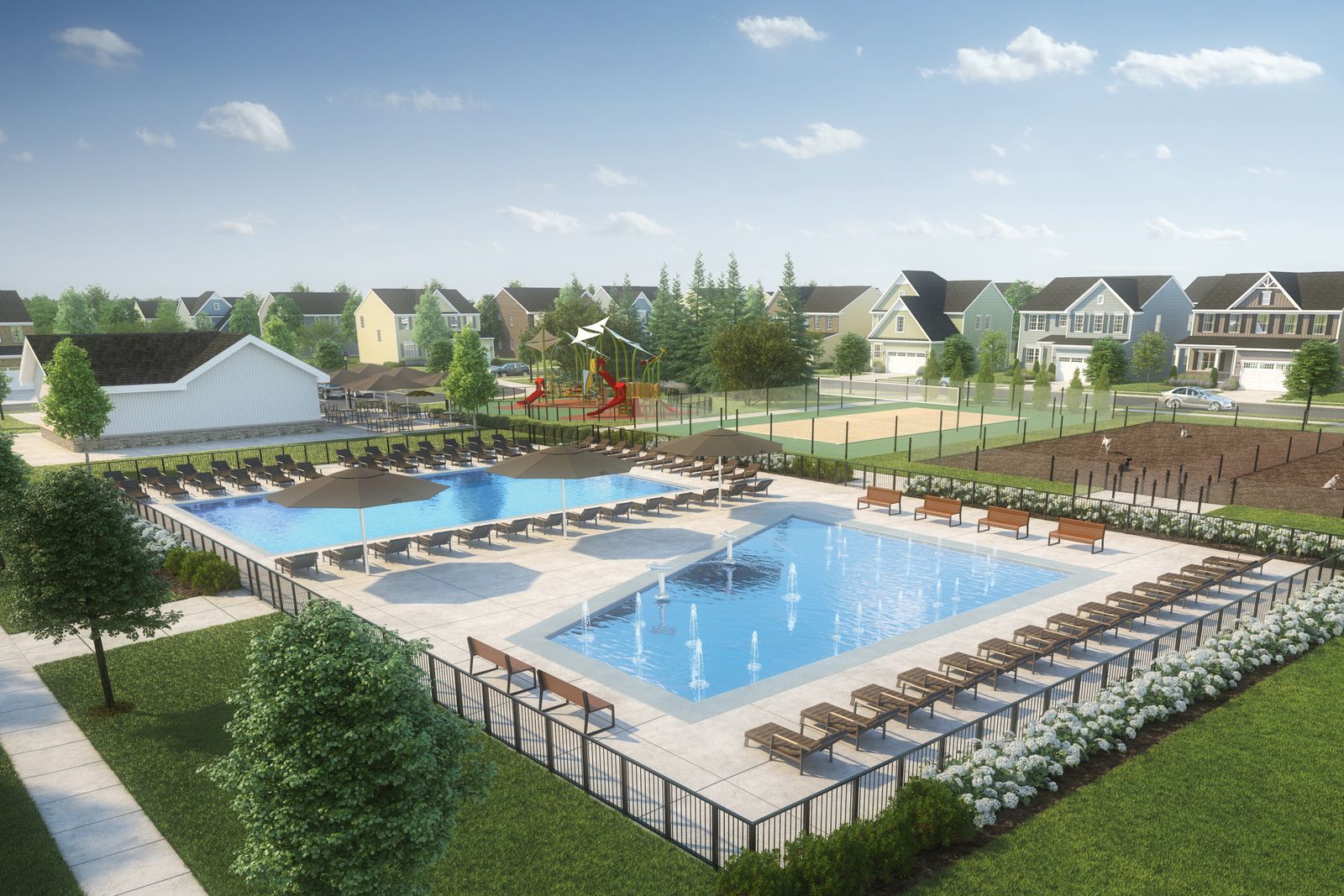 casa en Kings Meadow 3-Story Townhomes por Ryan Homes