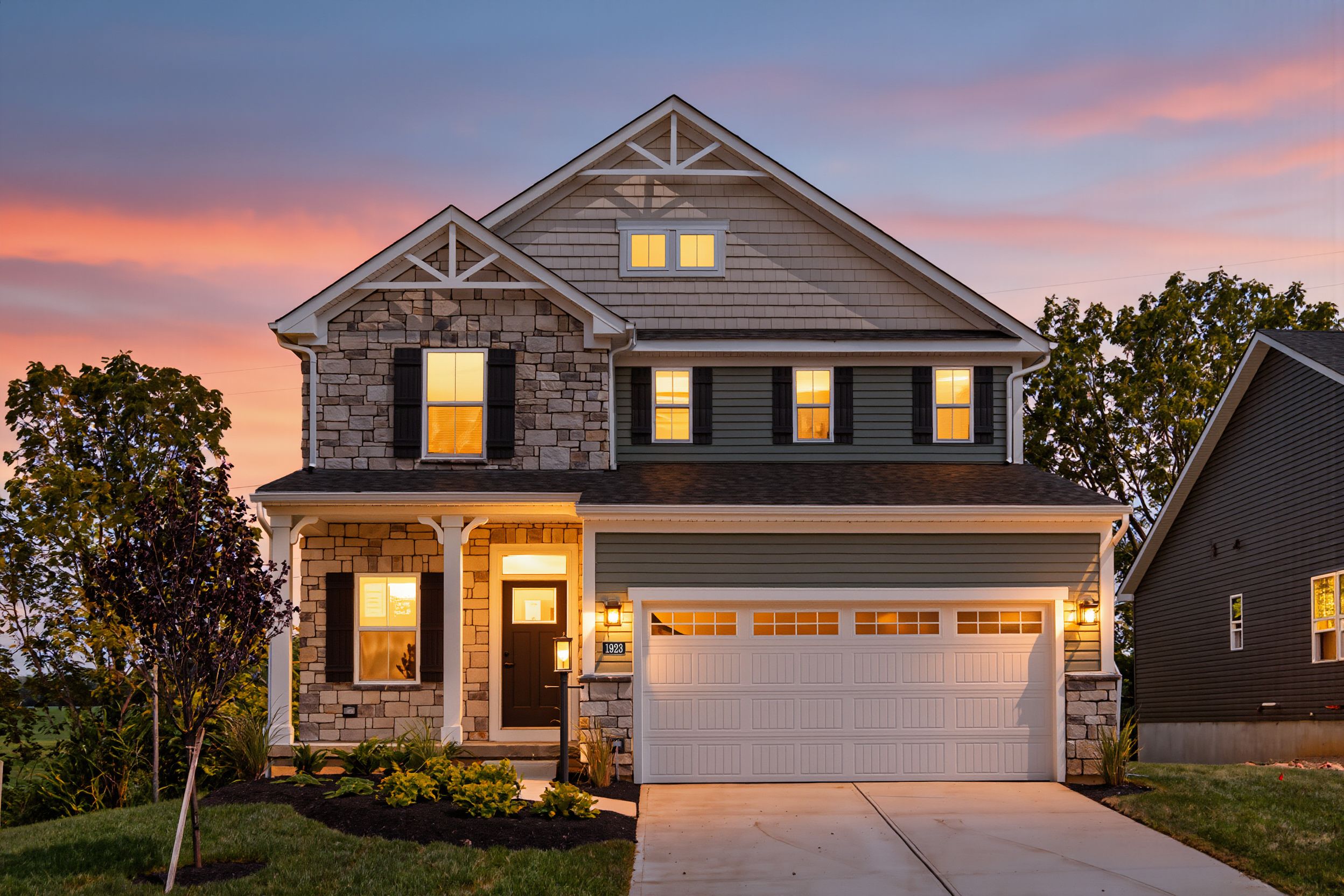 Allegheny with Finished Basement - Hillside Meadows: Fairborn, Ohio - Ryan Homes