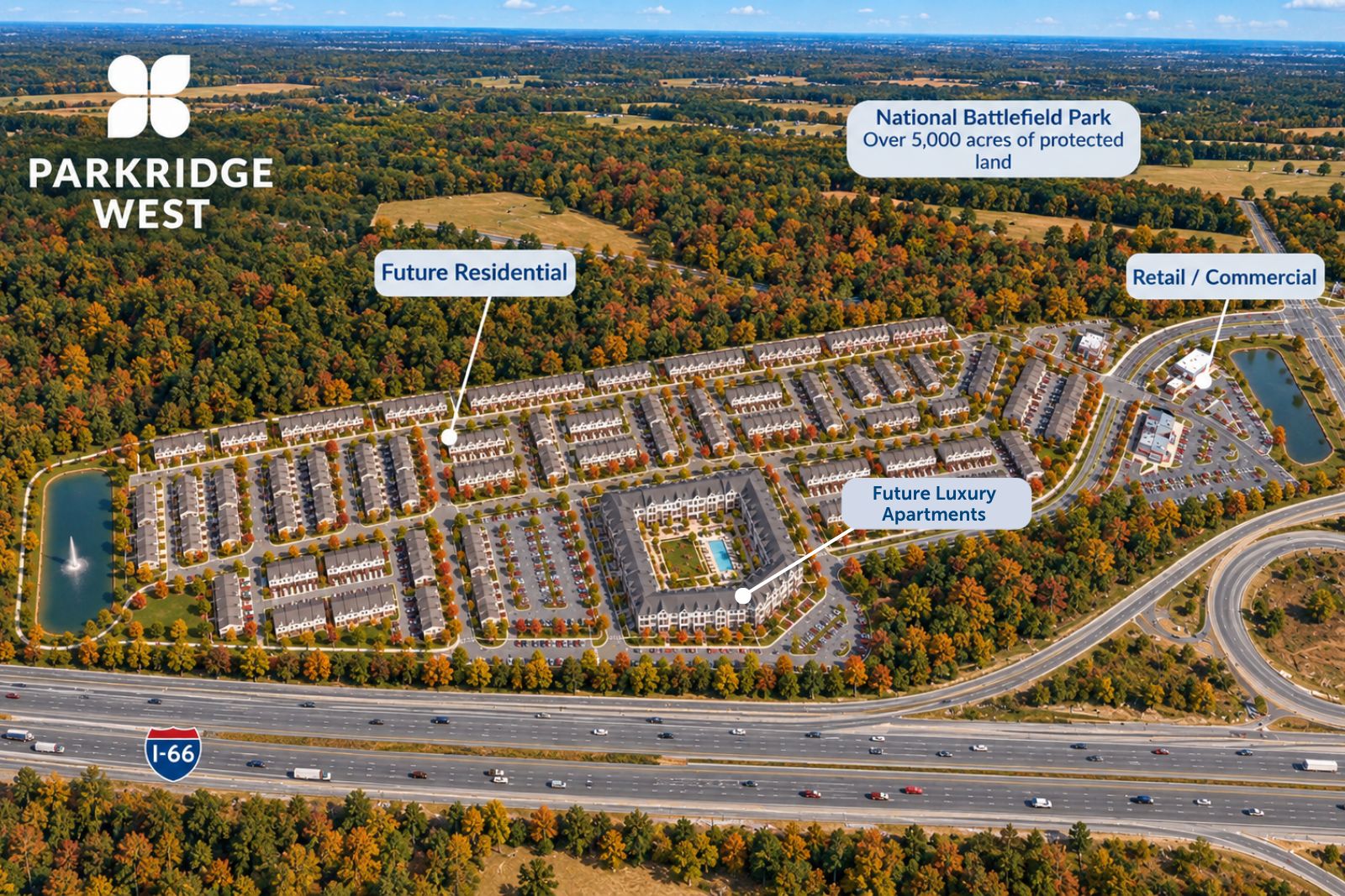 Parkridge West Townhome-Style Condos - Manassas, VA