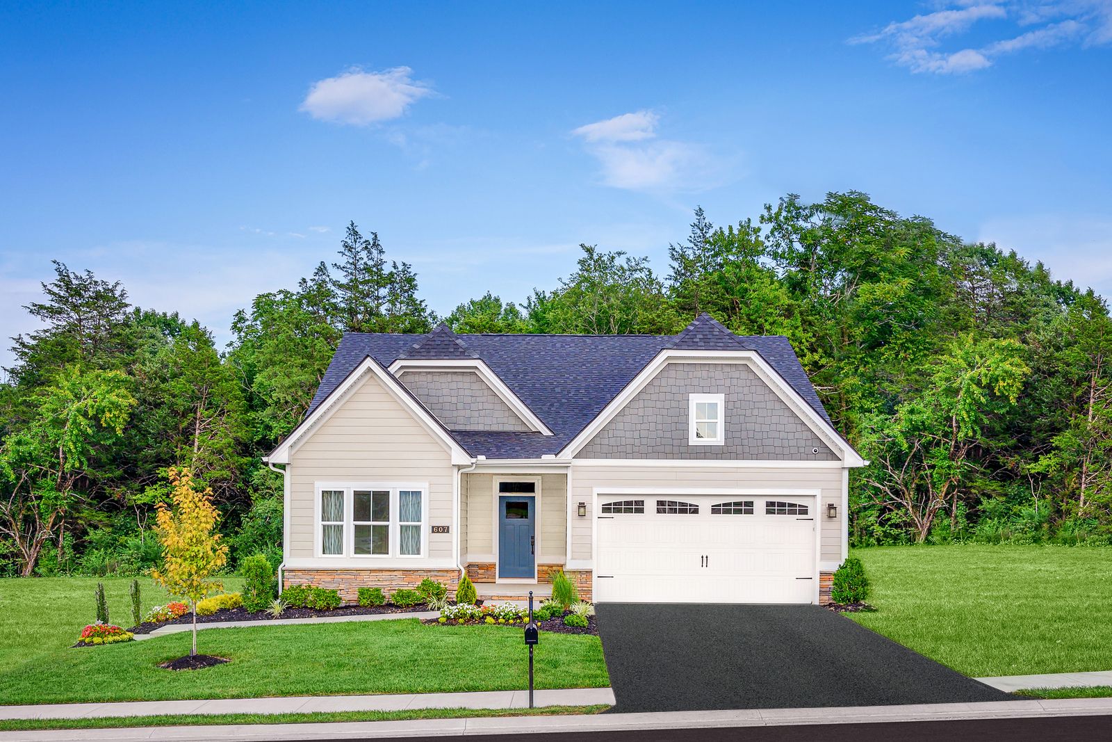 Bramante Ranch with Finished Basement - Fairwinds: Sandwich, Illinois - Ryan Homes