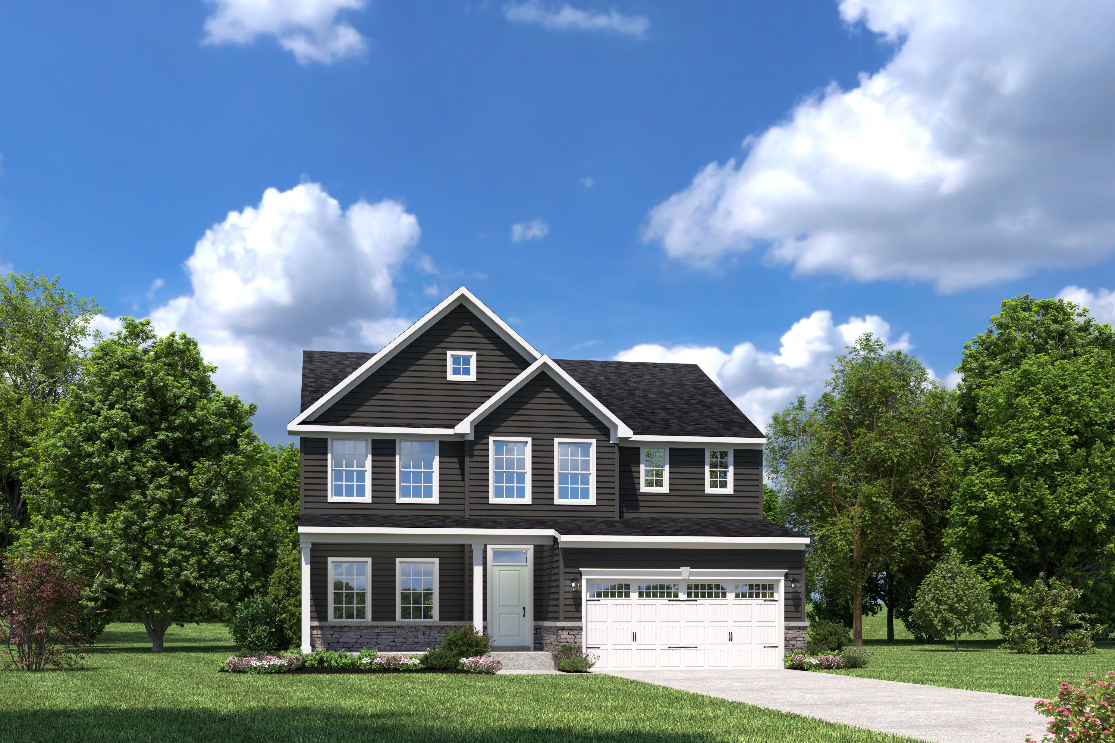 Lehigh with Finished Basement - Patriots Crest: Camden Wyoming, Delaware - Ryan Homes