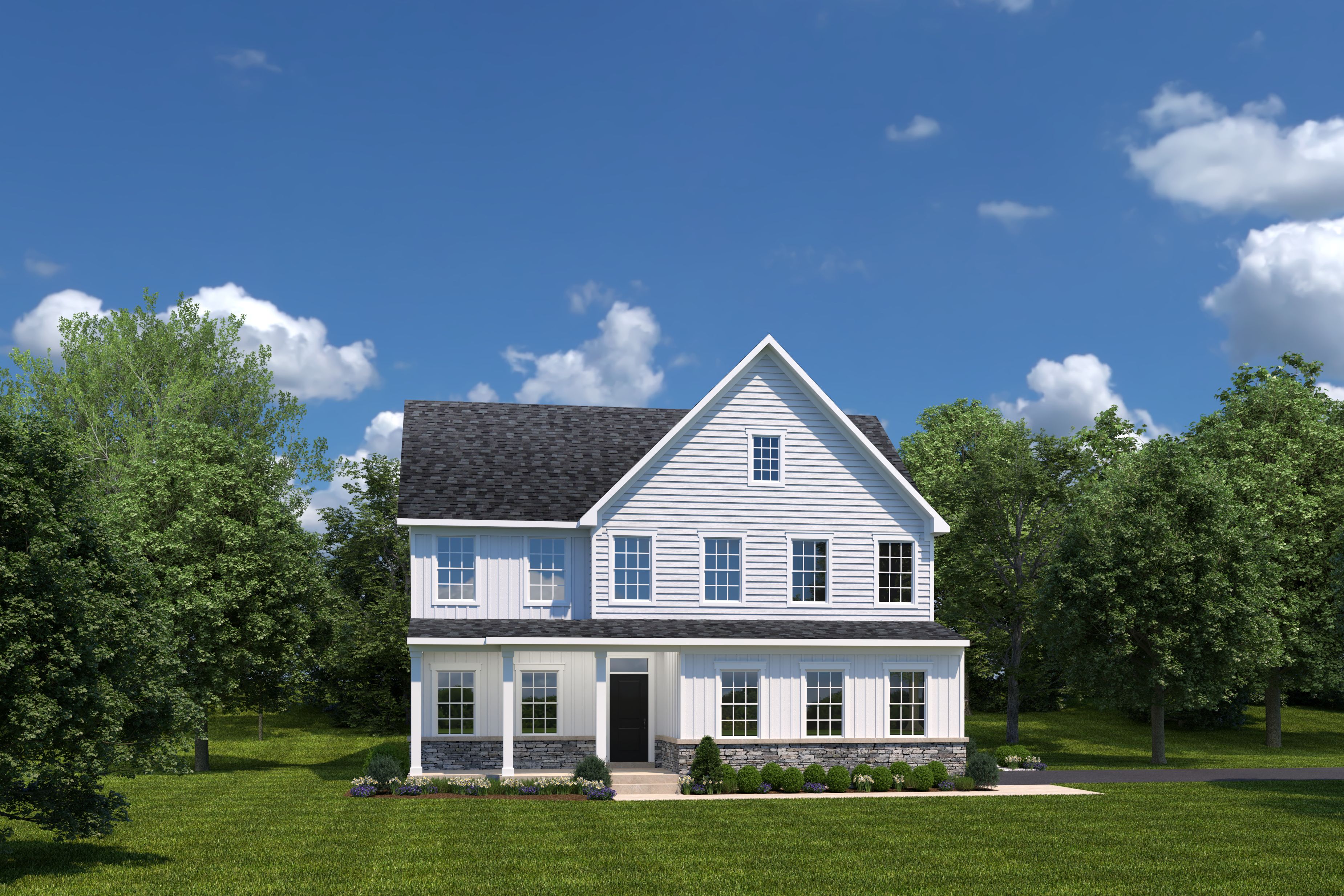 Greenwood with Finished Basement - The Ponds At Willow Grove: Camden Wyoming, Delaware - Ryan Homes