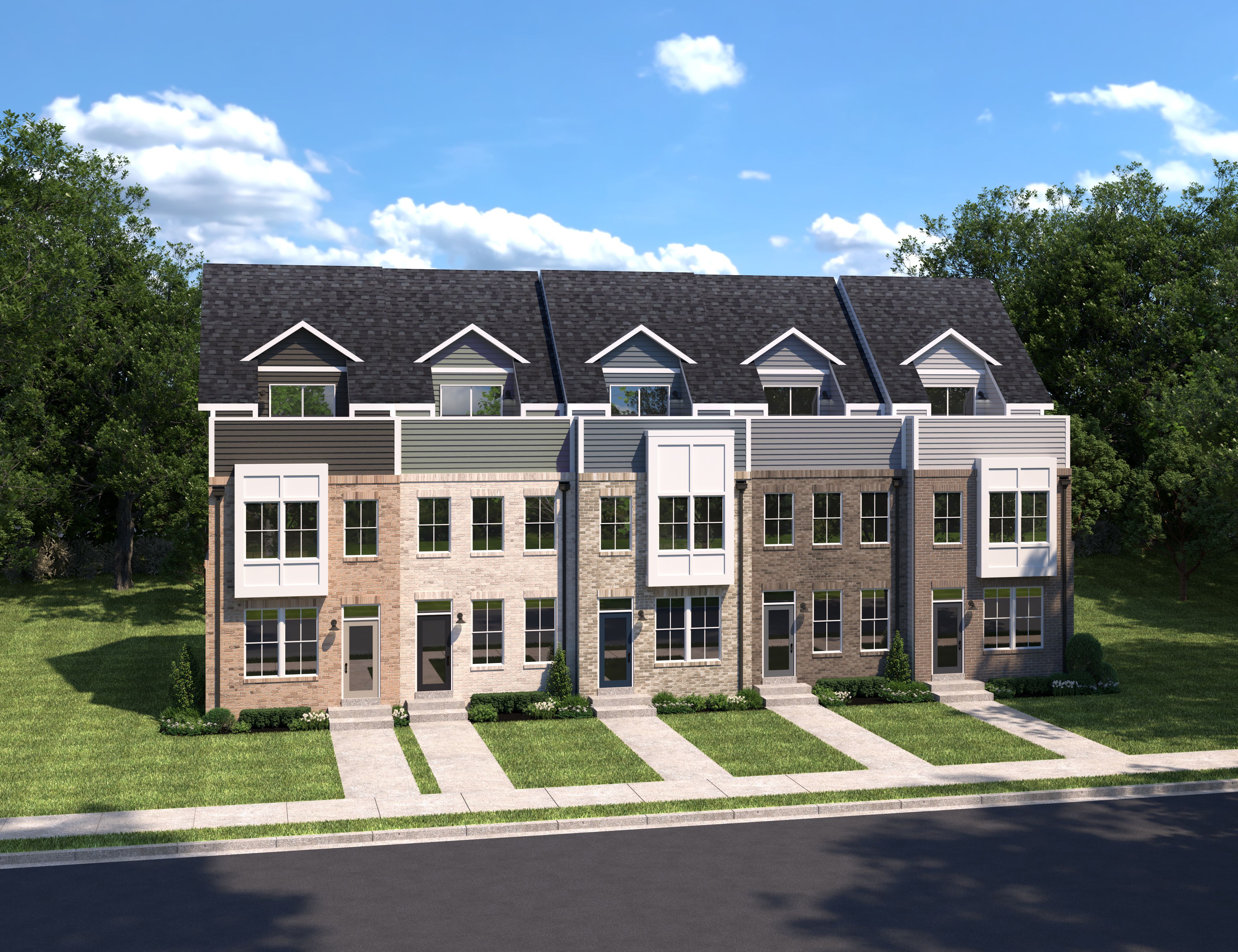 Clarendon 4-Story - Fort Lincoln: Washington, District Of Columbia - Ryan Homes