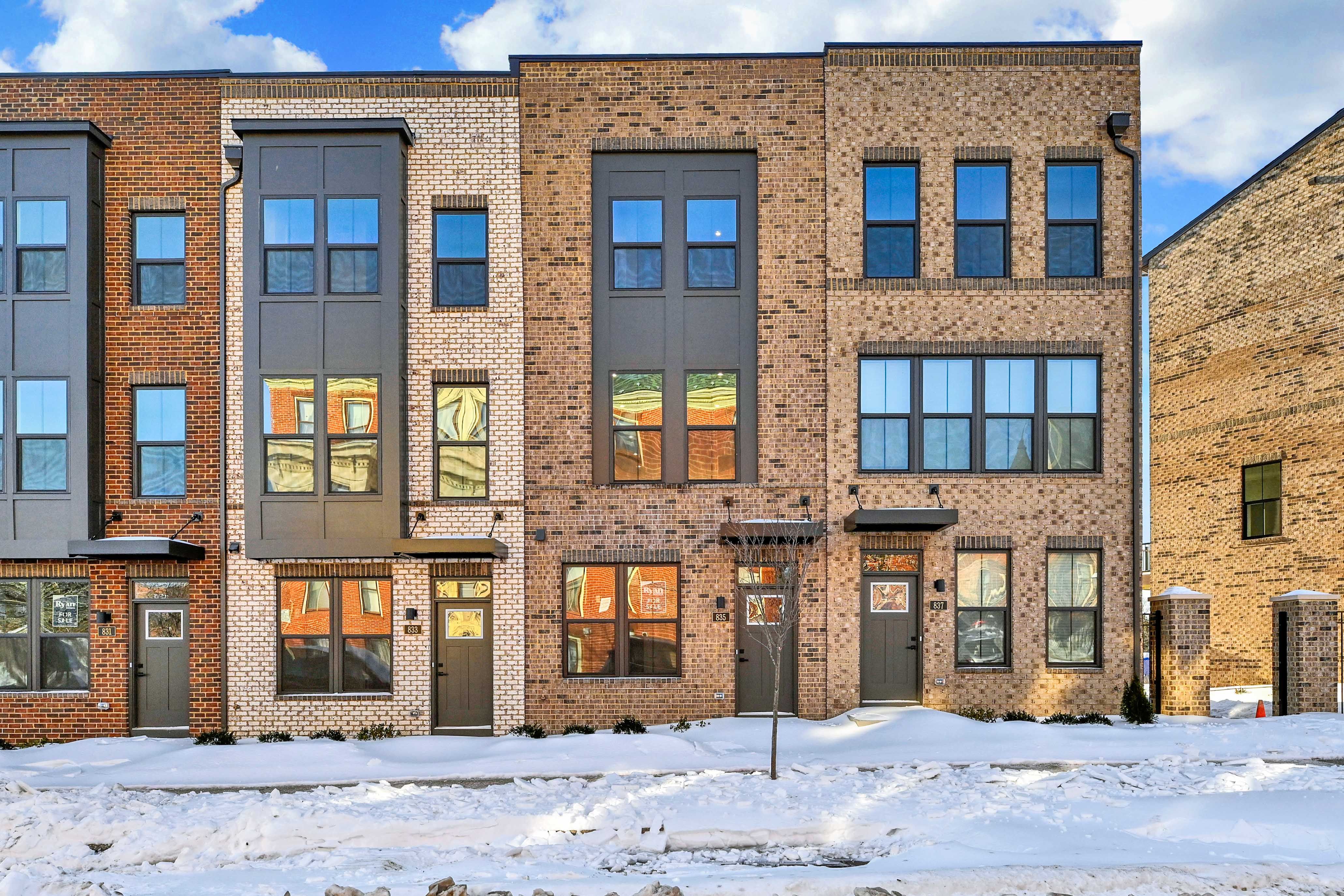 Clarendon 3 Story - Reservoir Square: Baltimore, Maryland - Ryan Homes