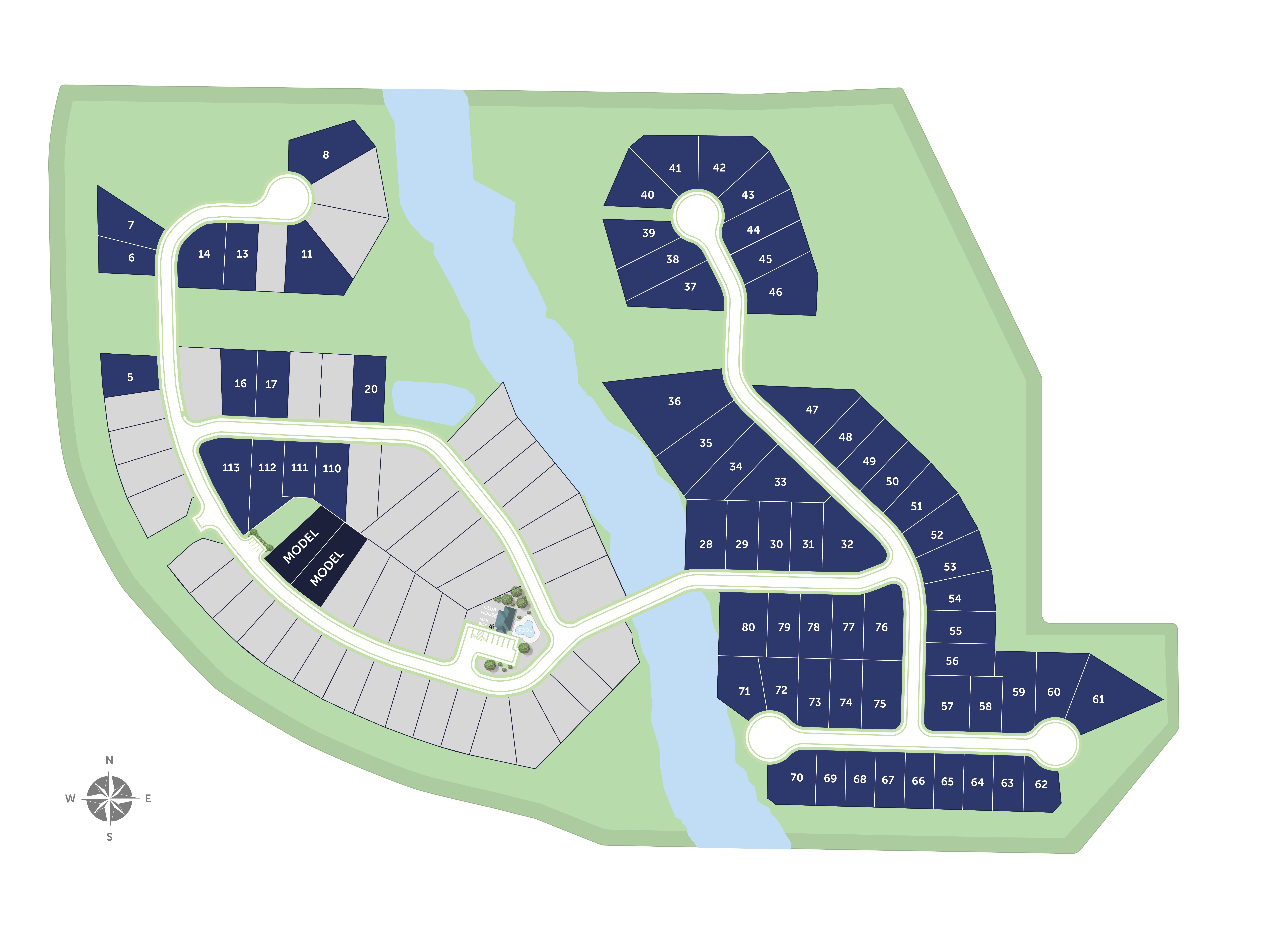 homes in Serenity 55+ by Ryan Homes