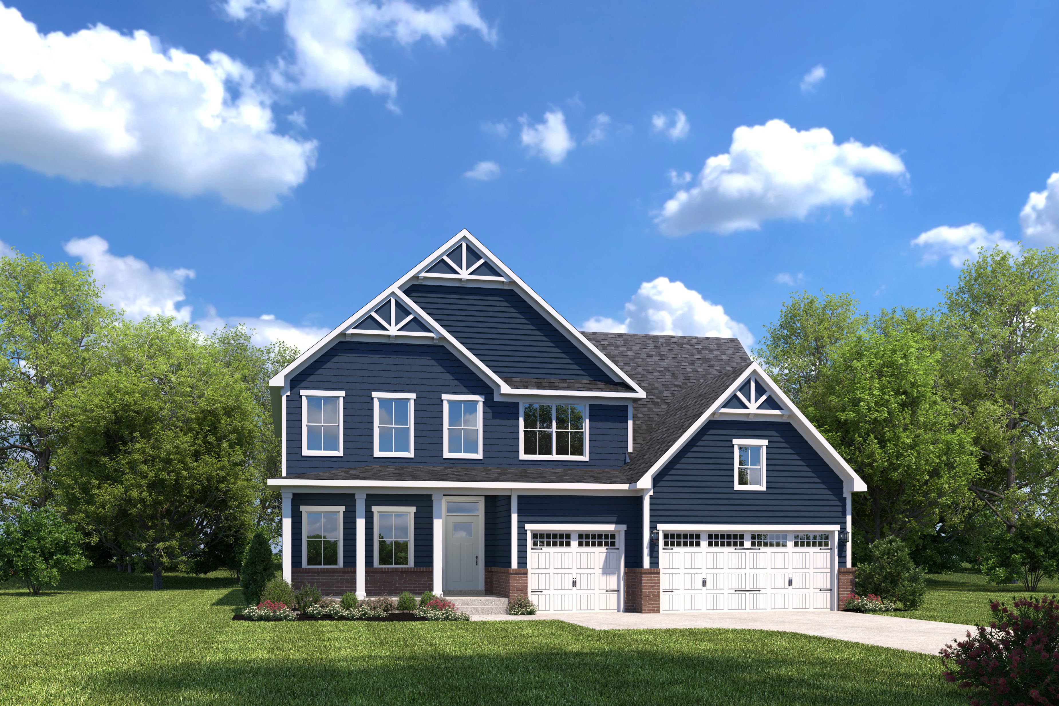 Oak Park - Huntcliff: Fayetteville, Georgia - Ryan Homes