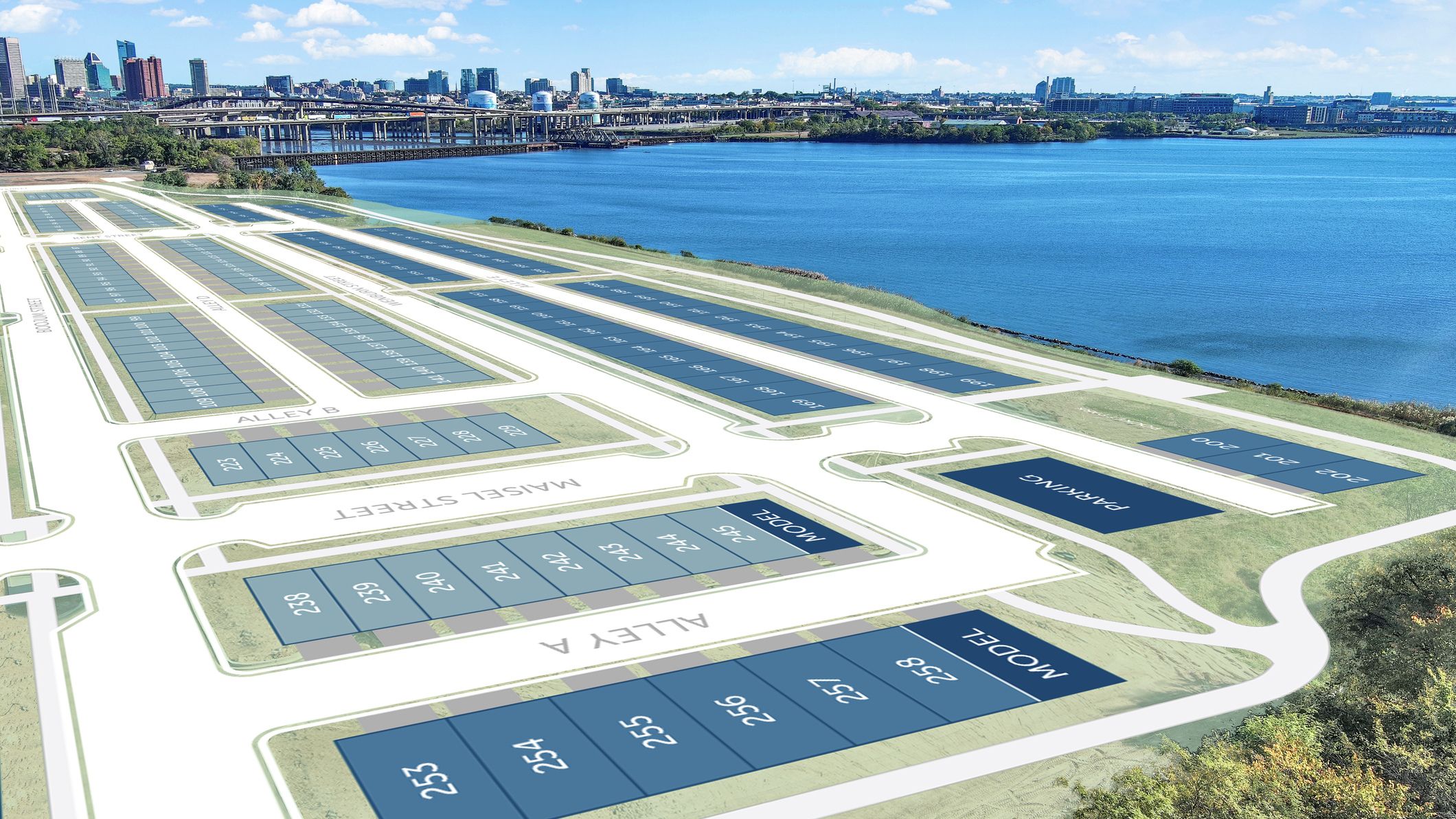 One Westport por Ryan Homes en Baltimore Maryland