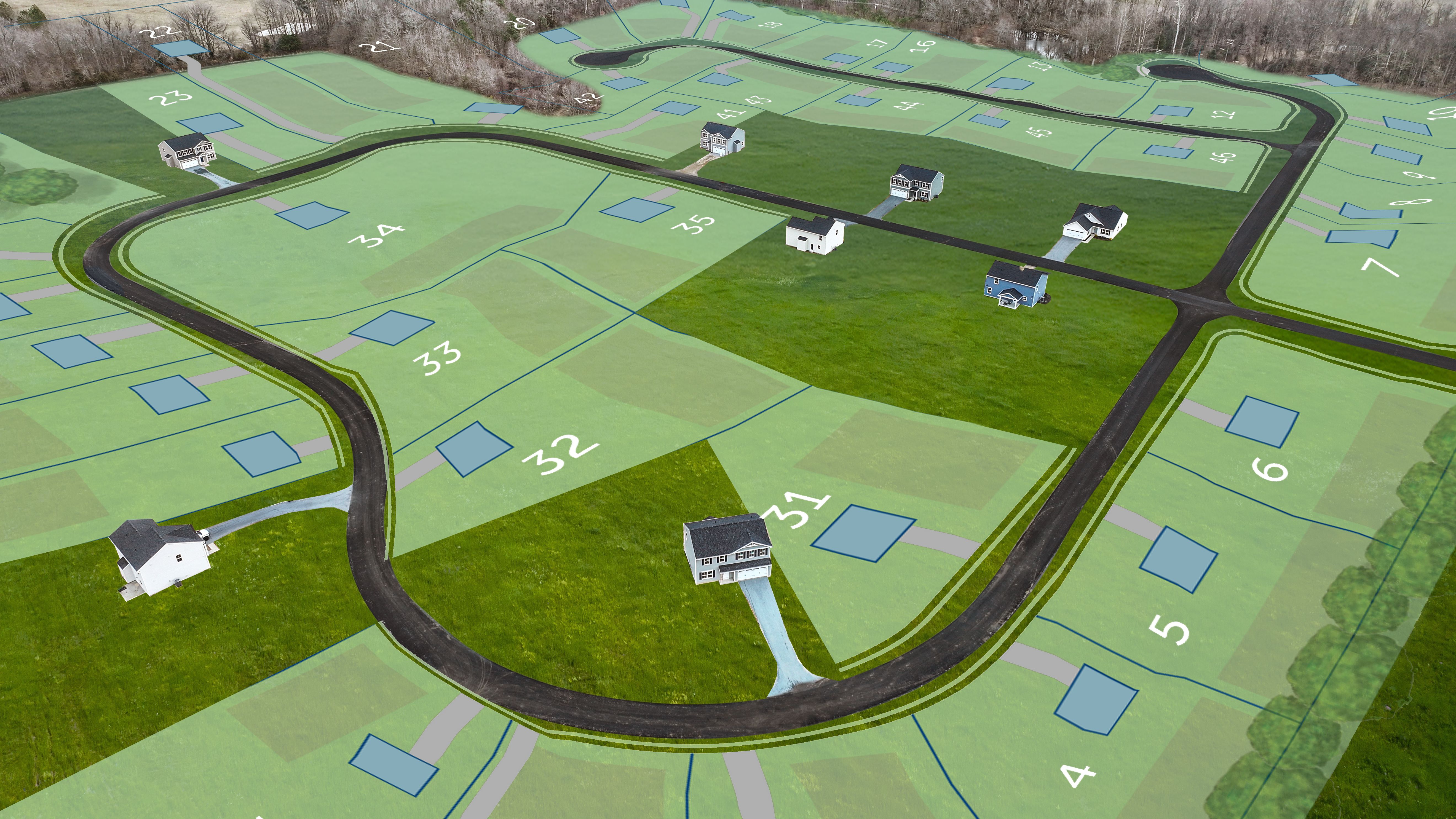 casa en Pine Top Village por Ryan Homes