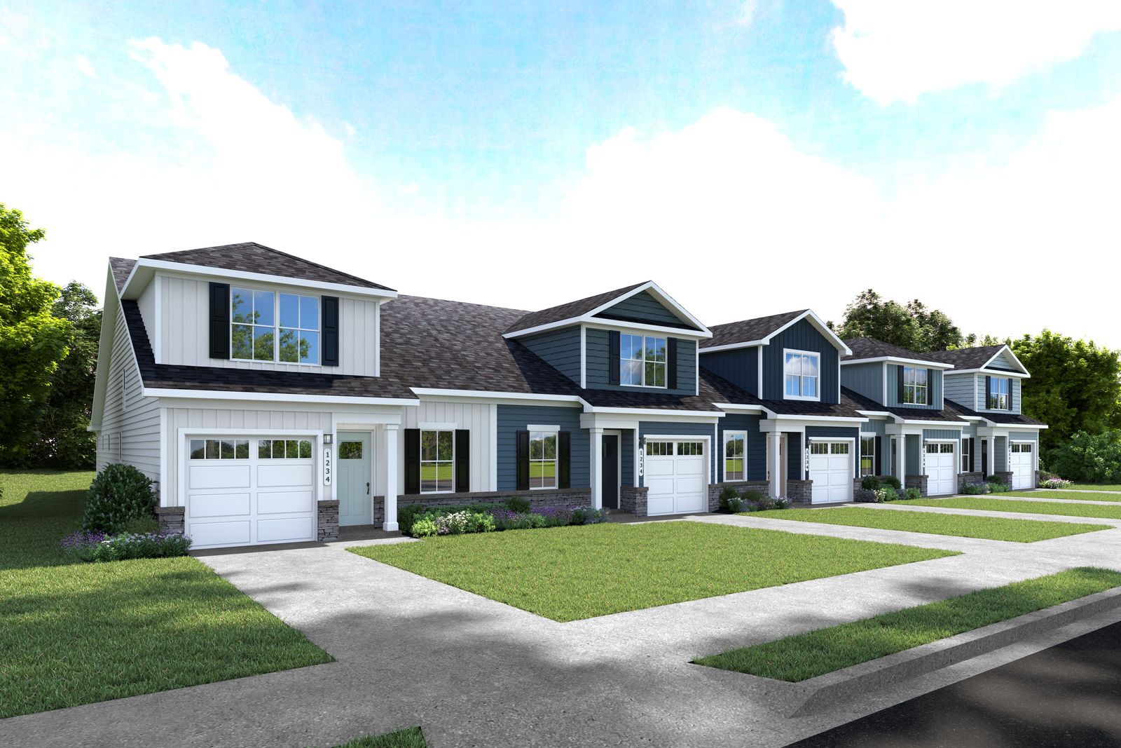Hope Pointe Villas por Ryan Homes en Myrtle Beach South Carolina