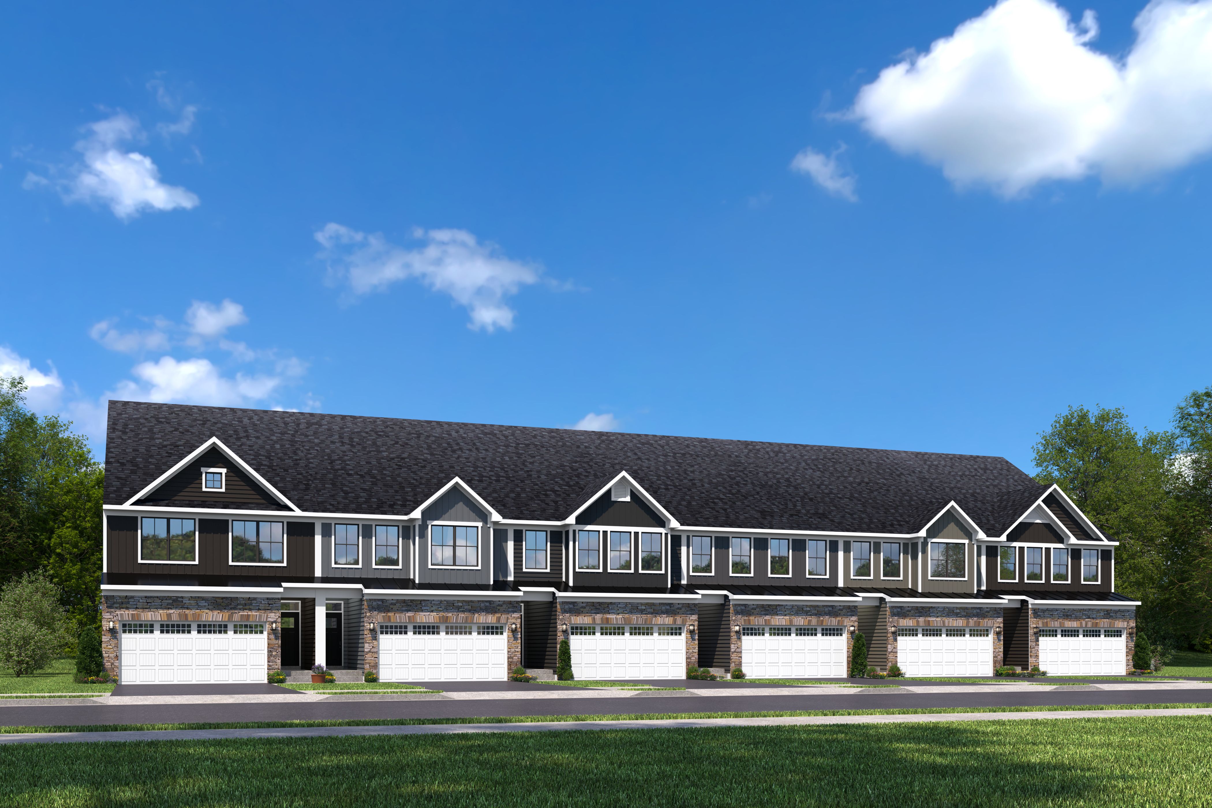 Village at Marketplace Townhomes por HeartlandHomes en Pittsburgh Pennsylvania