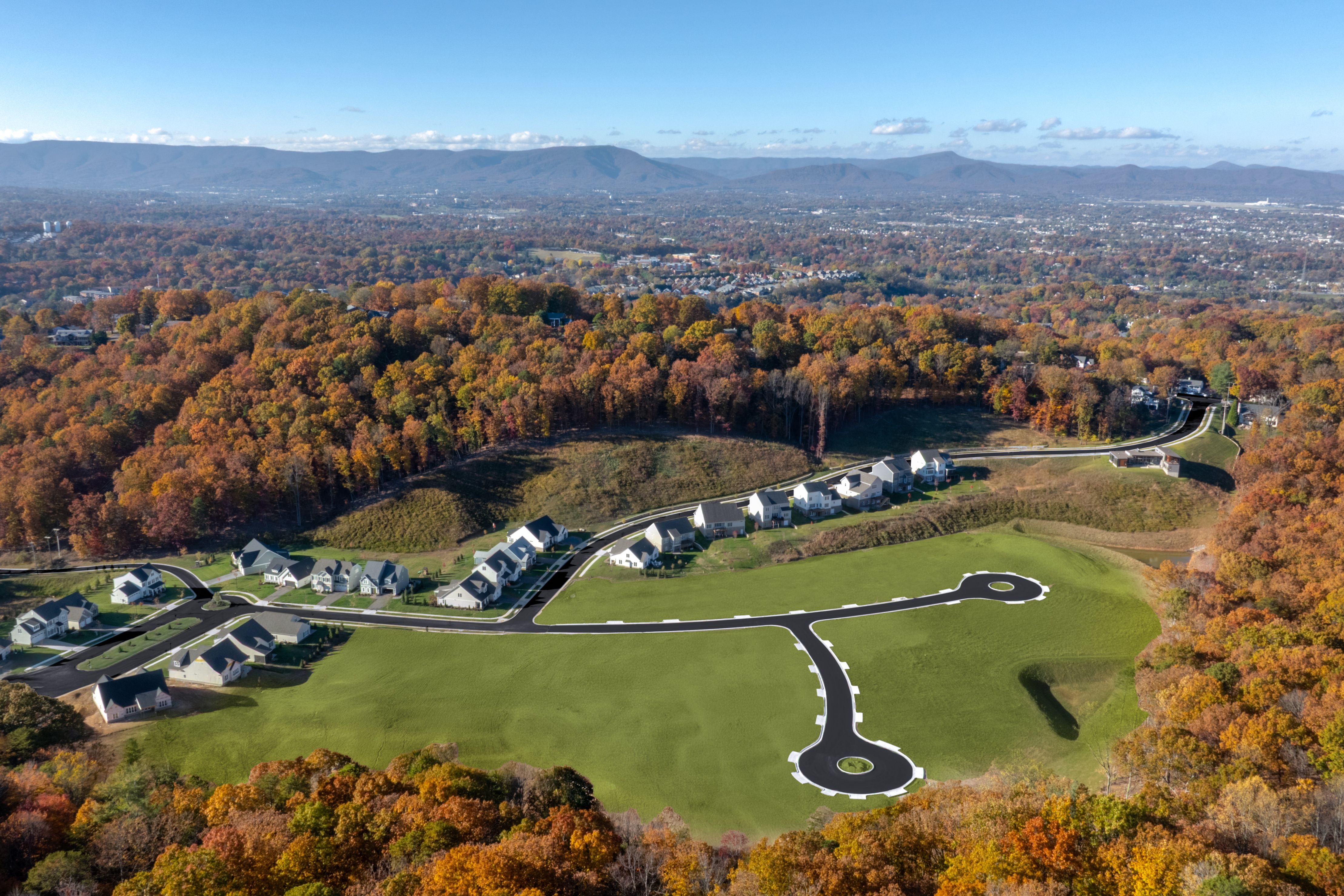Wilton South Roanoke por Ryan Homes en Roanoke Virginia