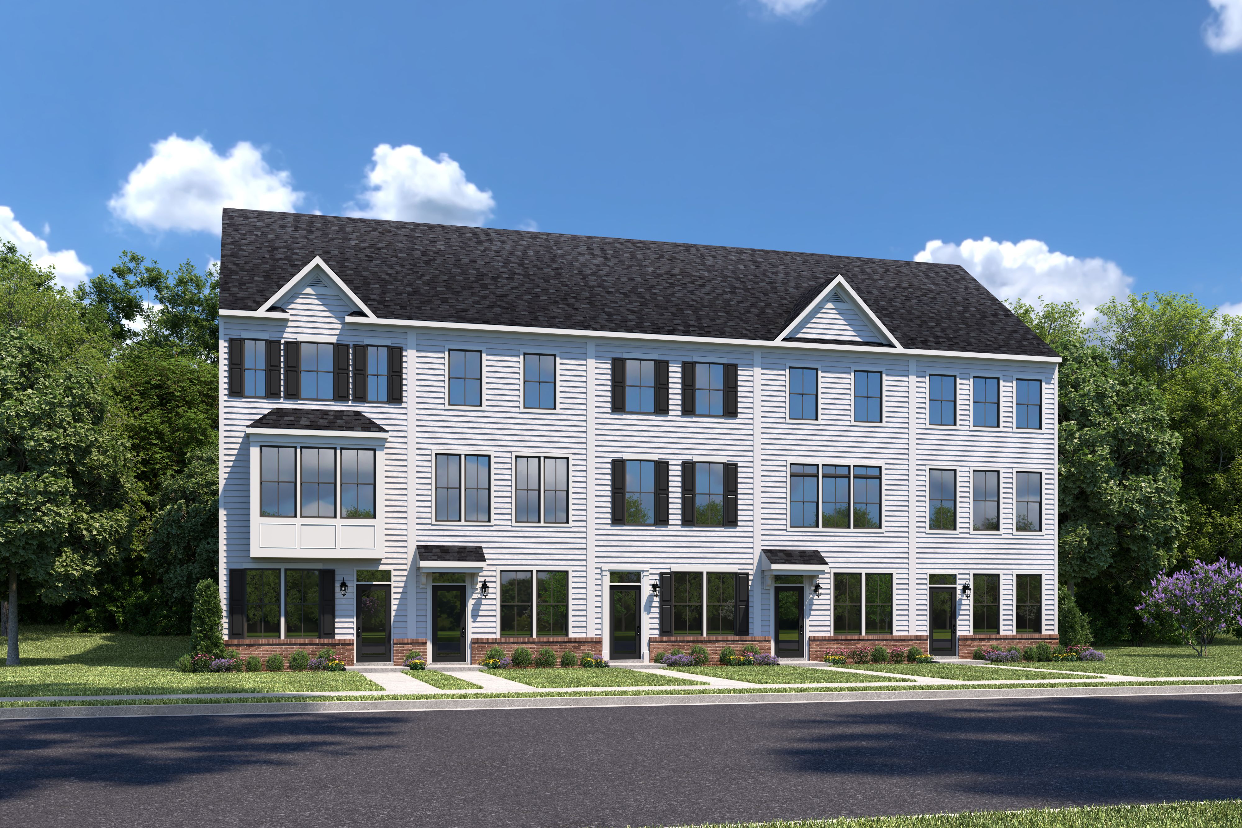 Clarendon 3 Story - South City Towns: Atlanta, Georgia - Ryan Homes
