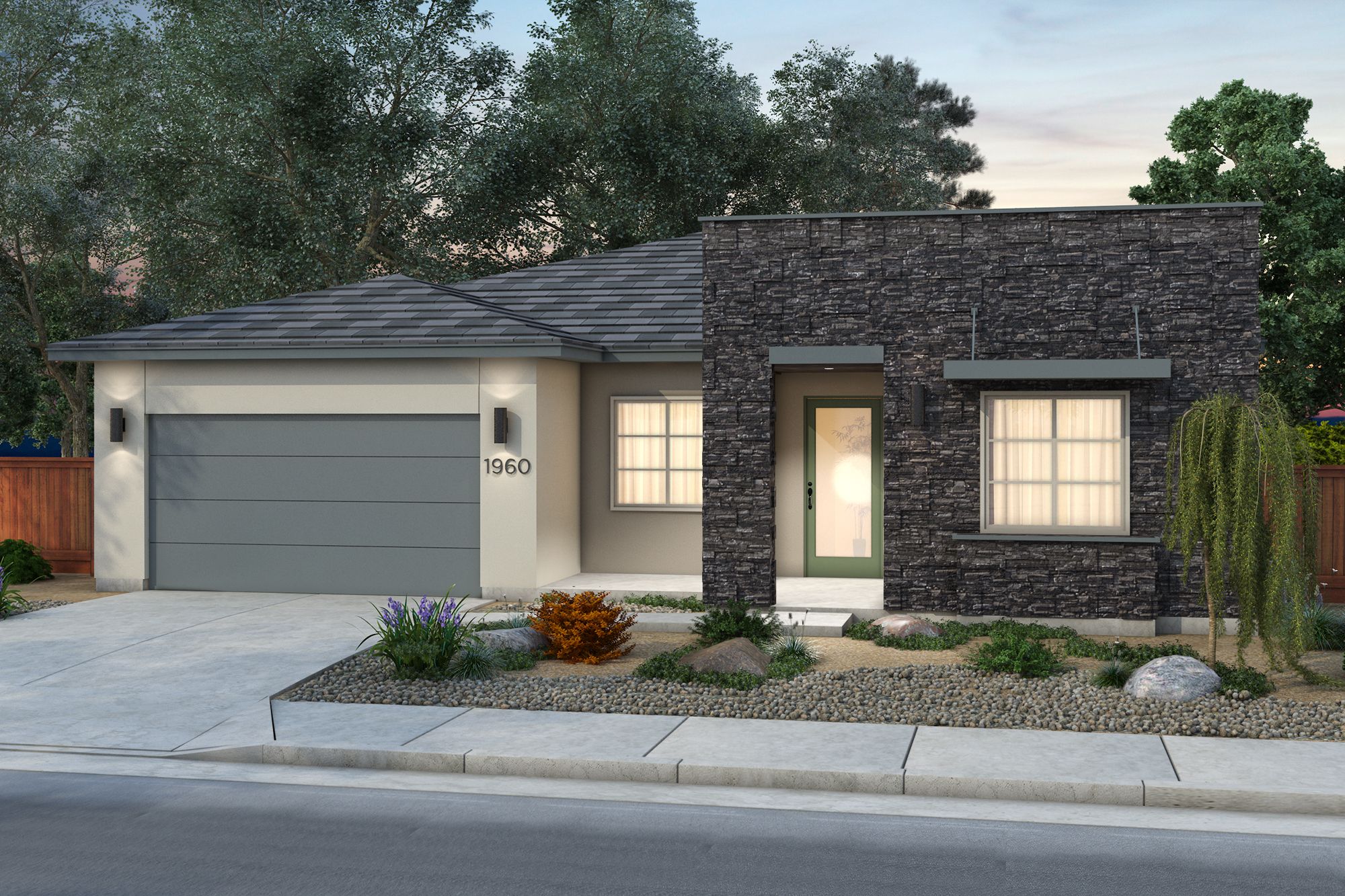 Cross Creek, Plan 2 floor plan