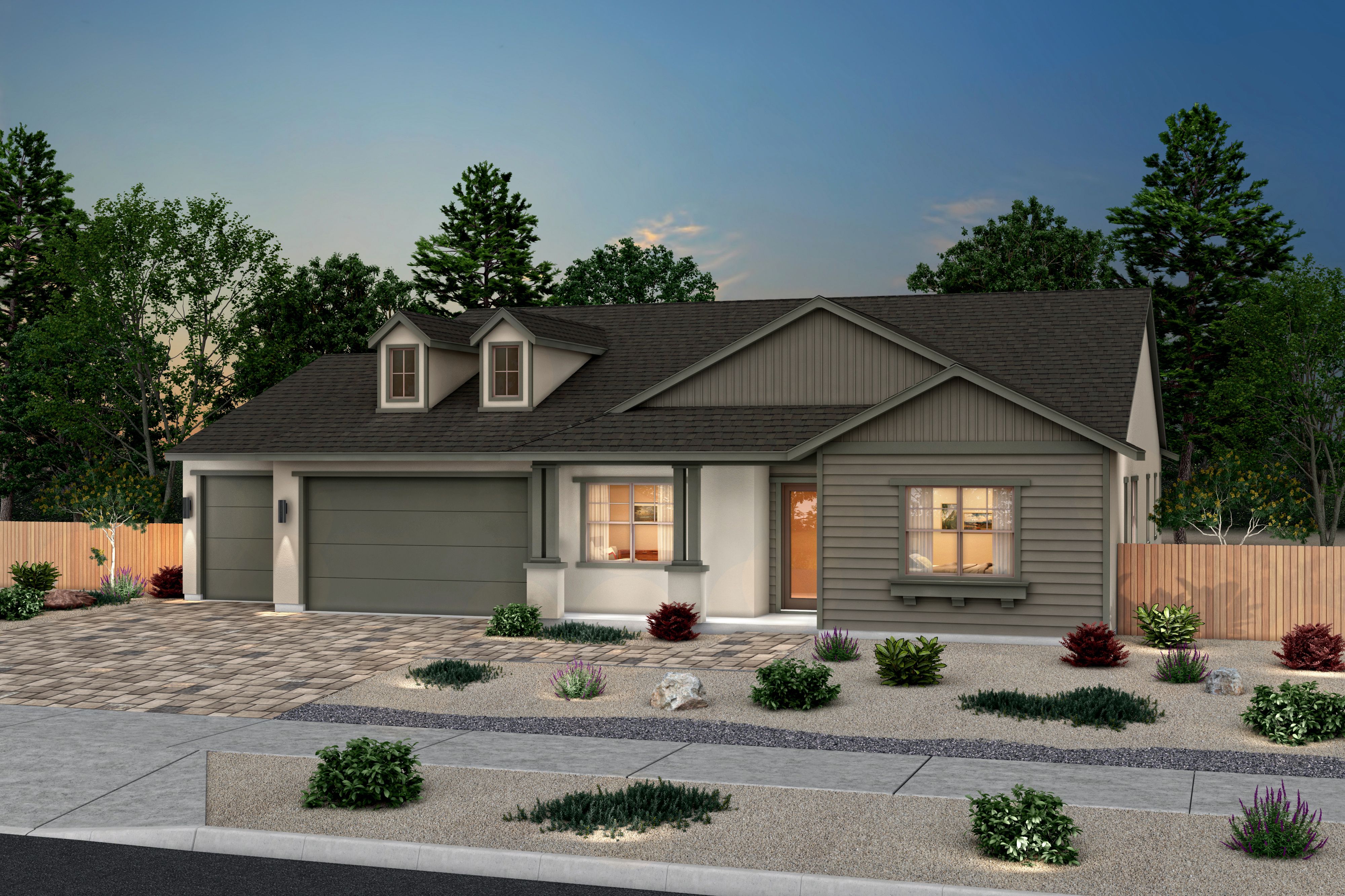 Plan 2, American - Shadow Hills: Sparks, Nevada - Ryder Homes