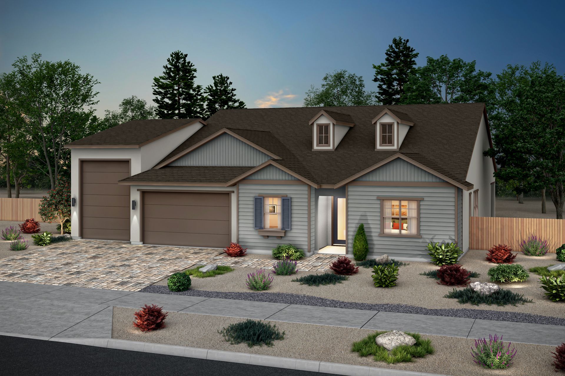 Color Scheme 3 with RV Garage