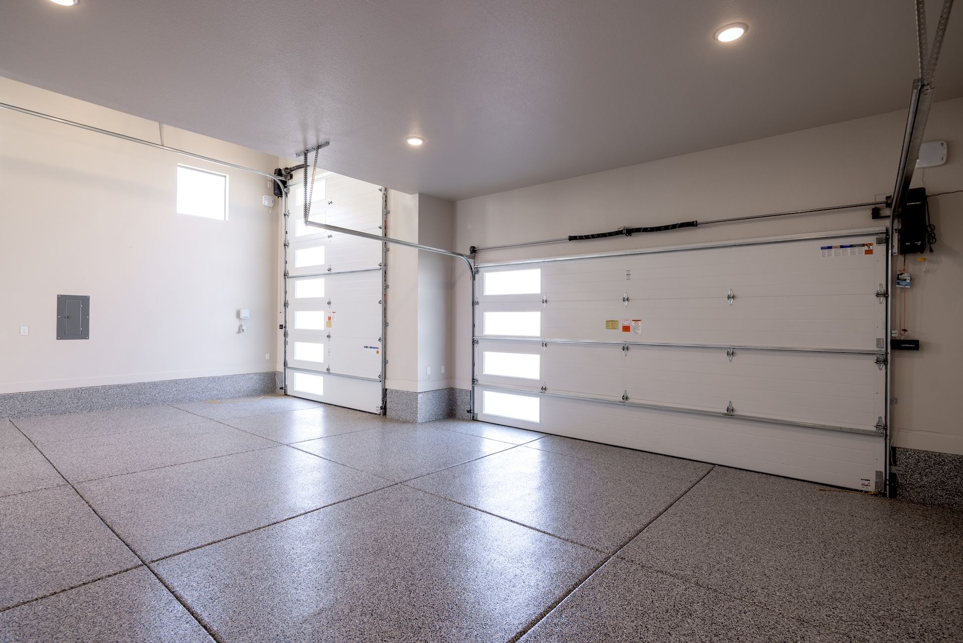 Finished Garage with Expanded RV Garage