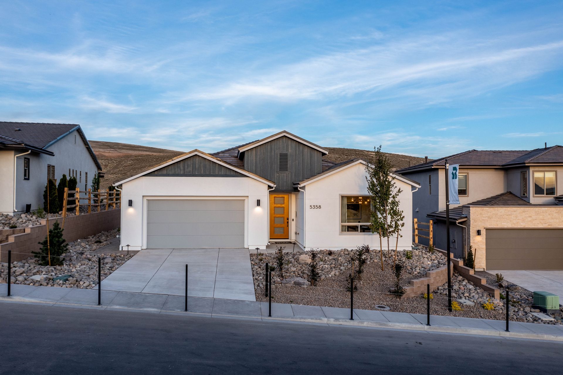 The Heights Plan 1, Modern Farmhouse Color Scheme 4