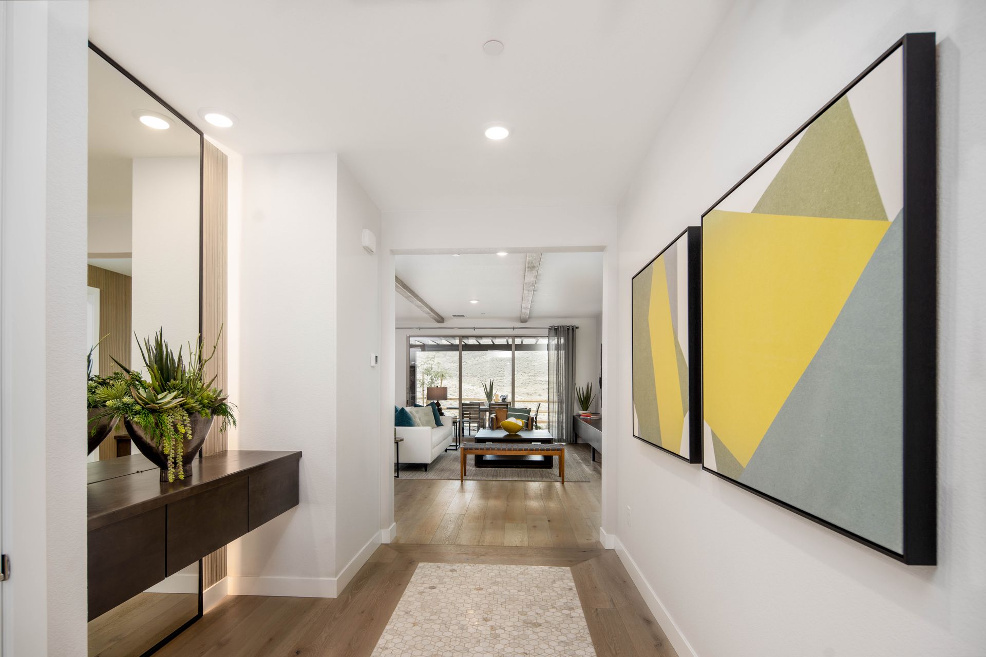 Hallway to Secondary Bedrooms