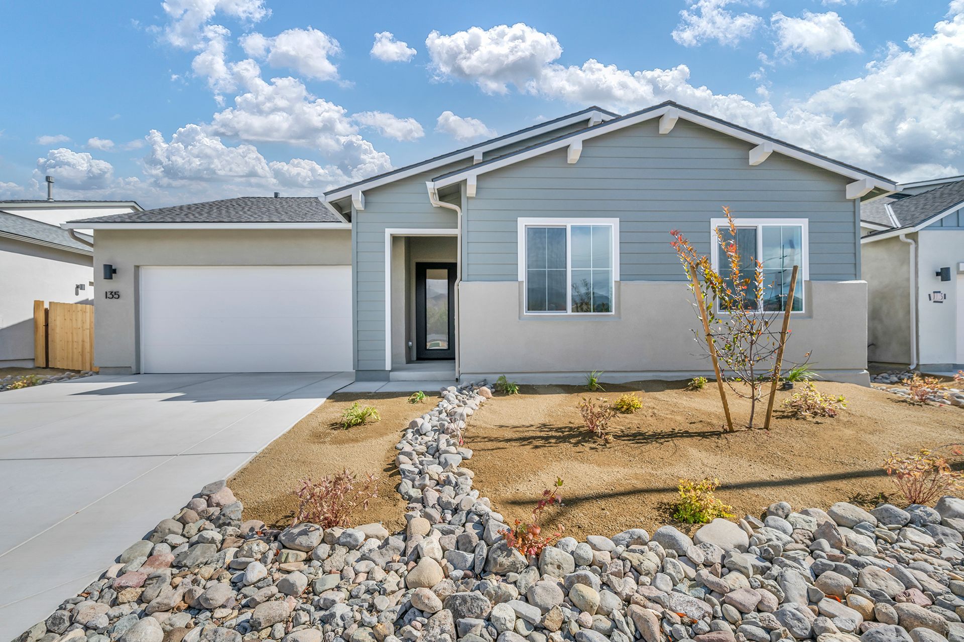 Modern Ranch Plan 6 in Color Scheme 4