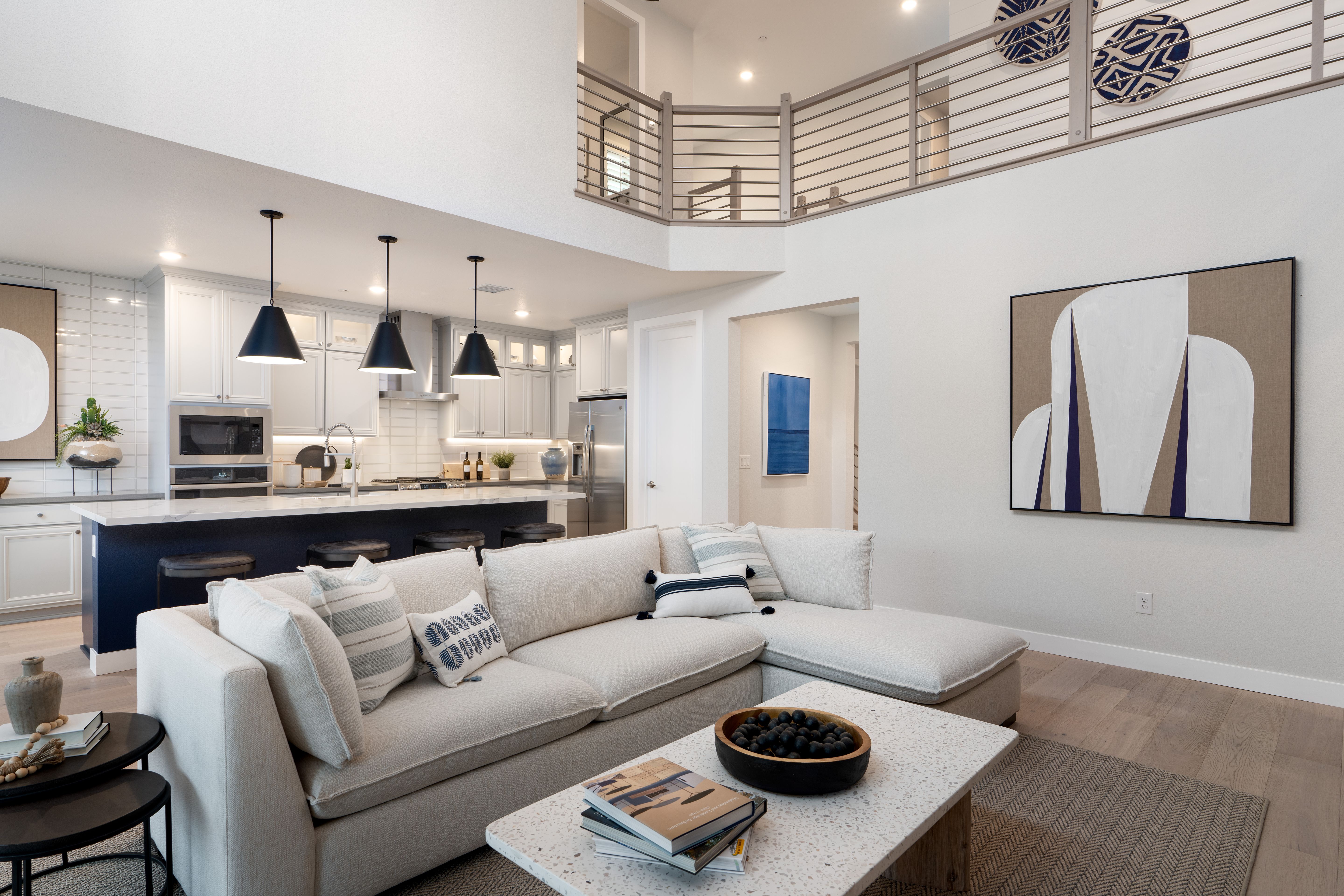 Great Room To Kitchen