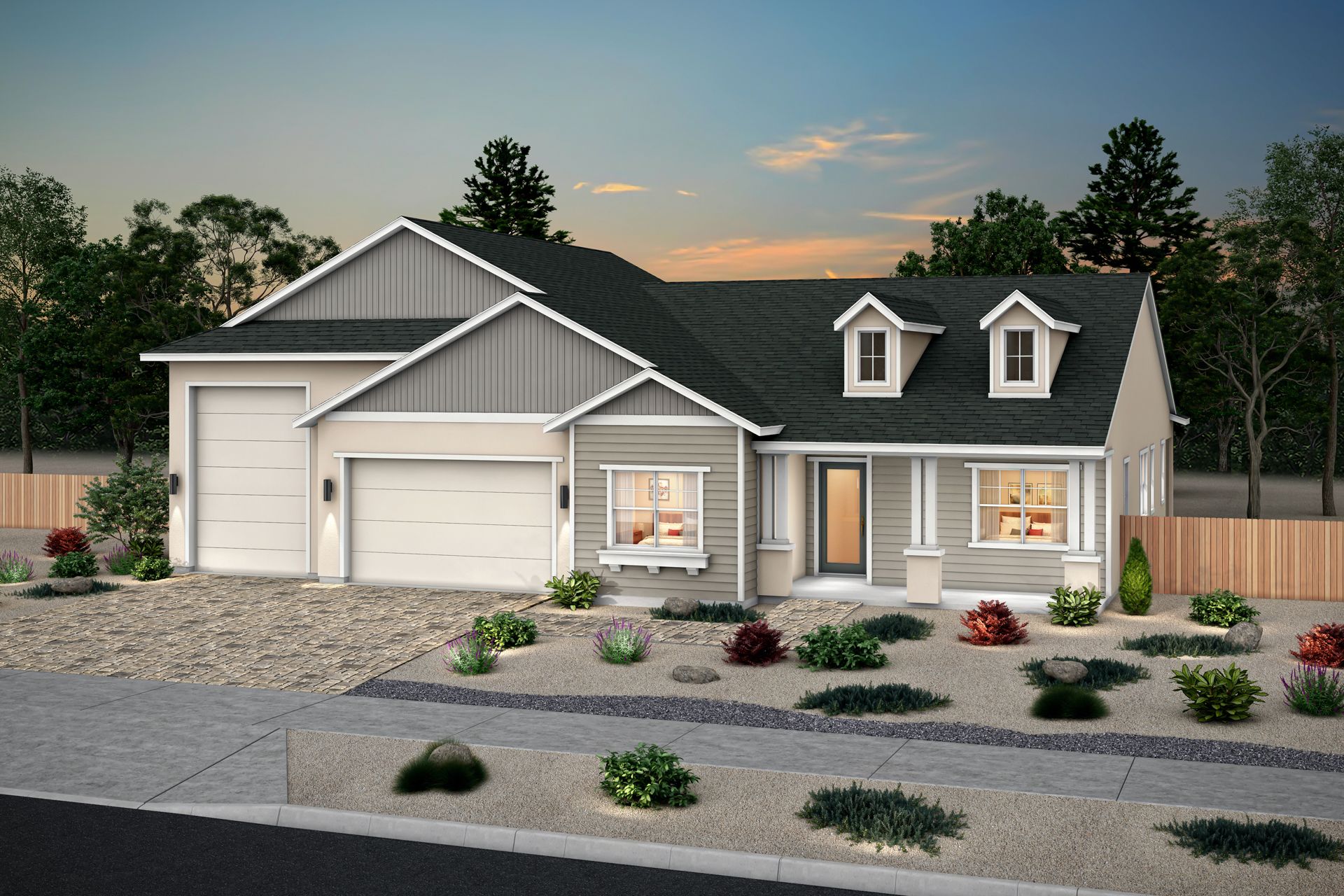 Color Scheme 1 with RV Garage