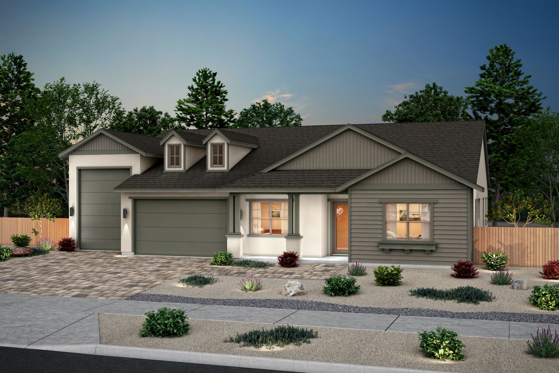 Color Scheme 2 with RV Garage