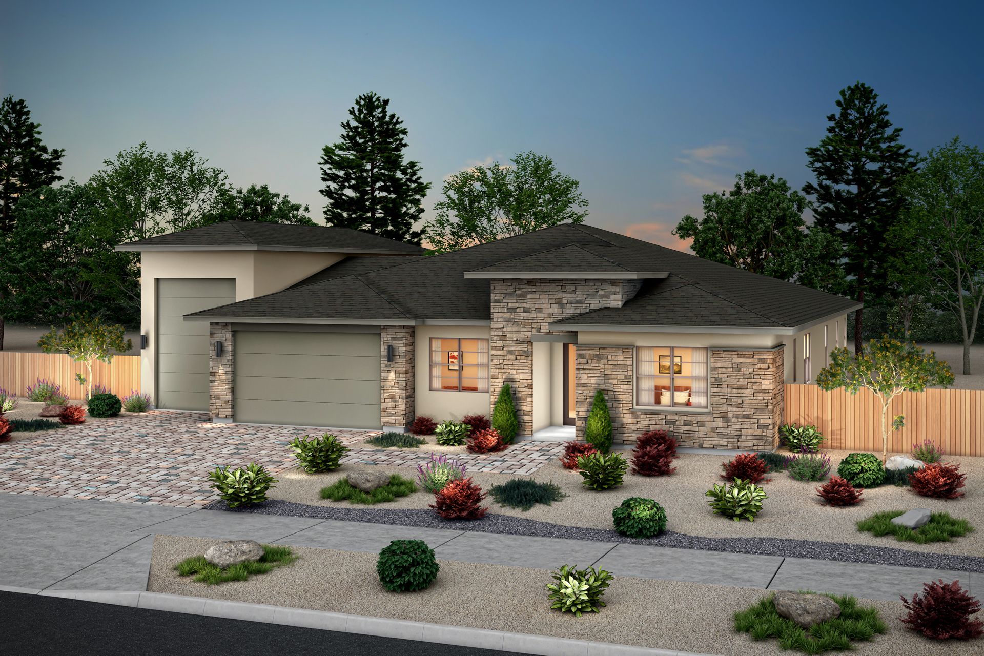 Color Scheme 10 with RV Garage