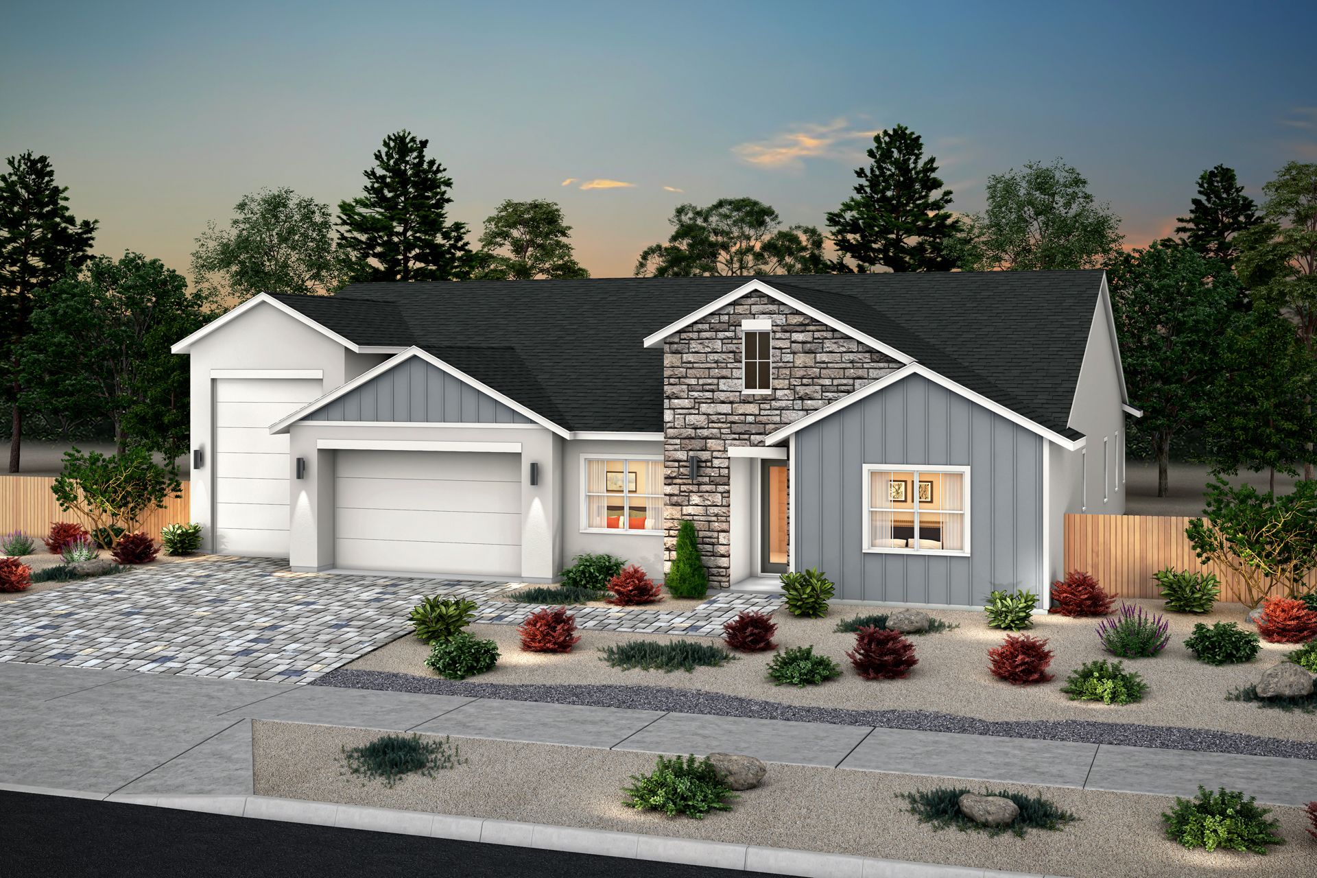 Color Scheme 6 with RV Garage