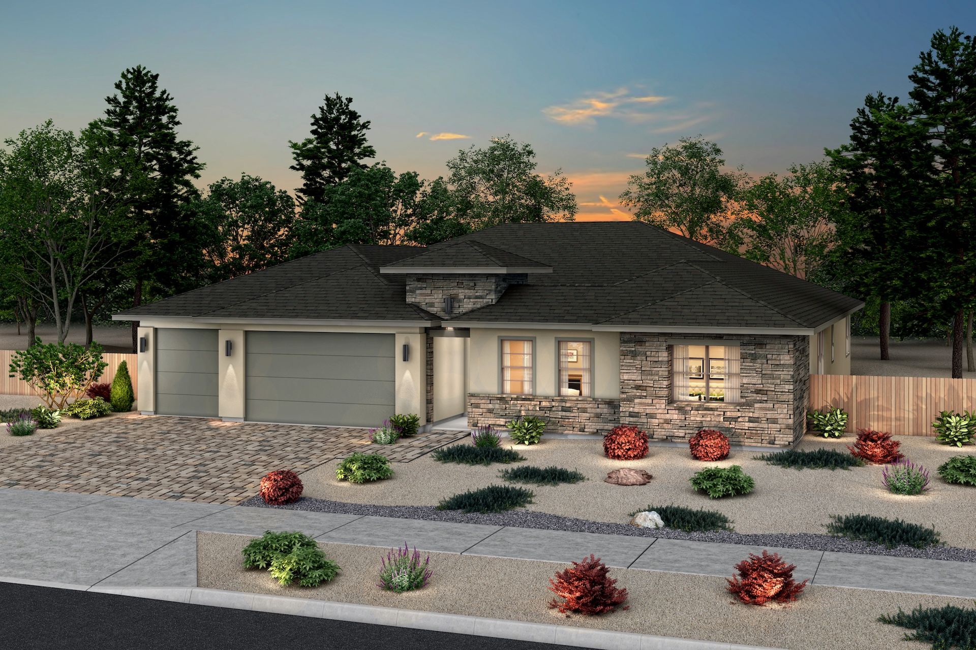 Plan 4, Desert floor plan