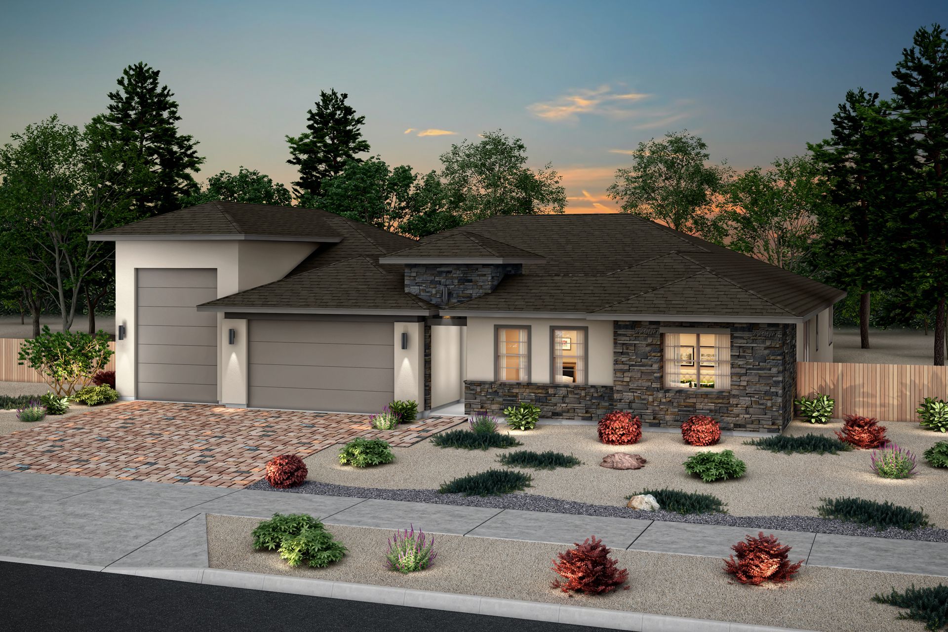 Color Scheme 12 with RV Garage