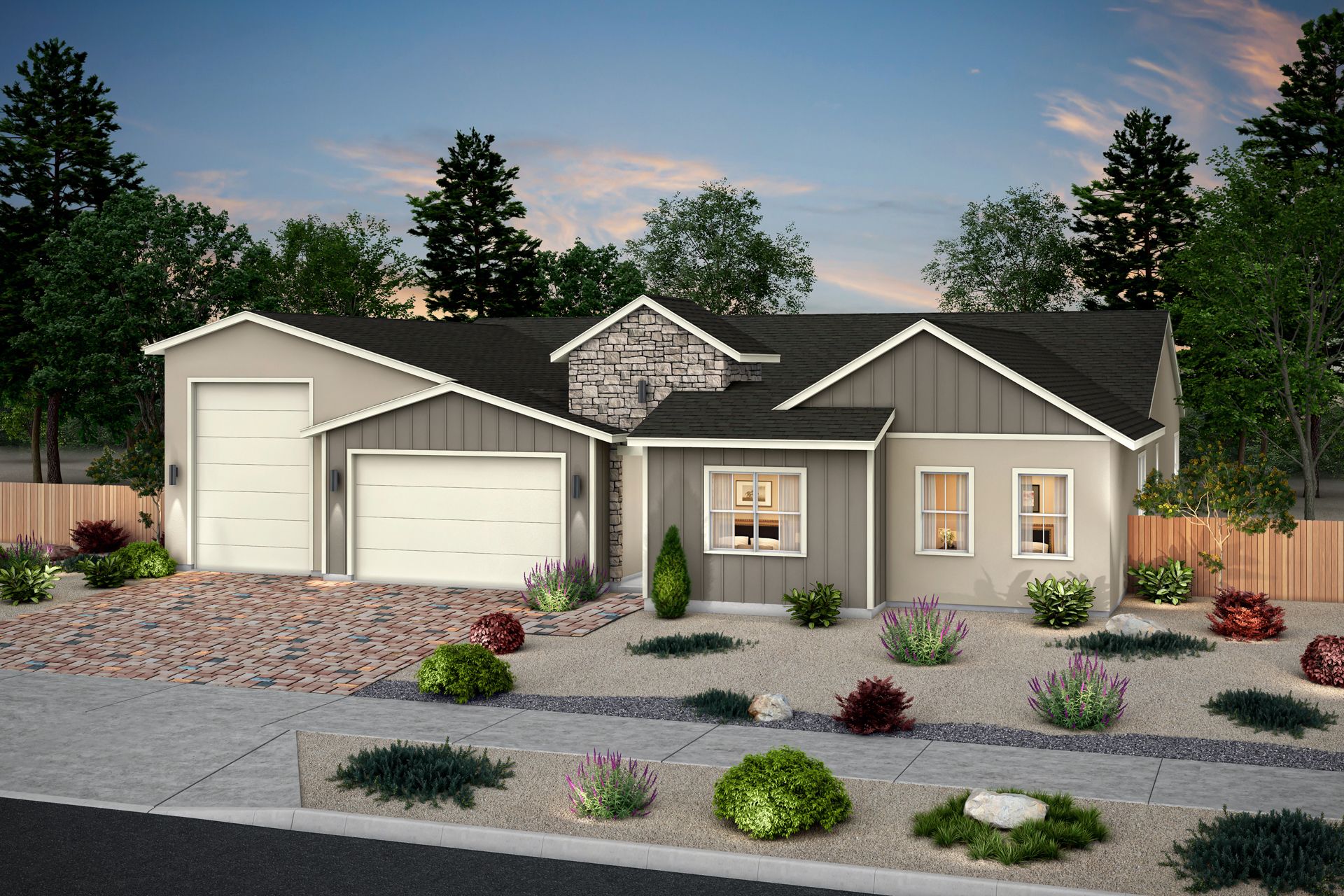 Color Scheme 8 with RV Garage