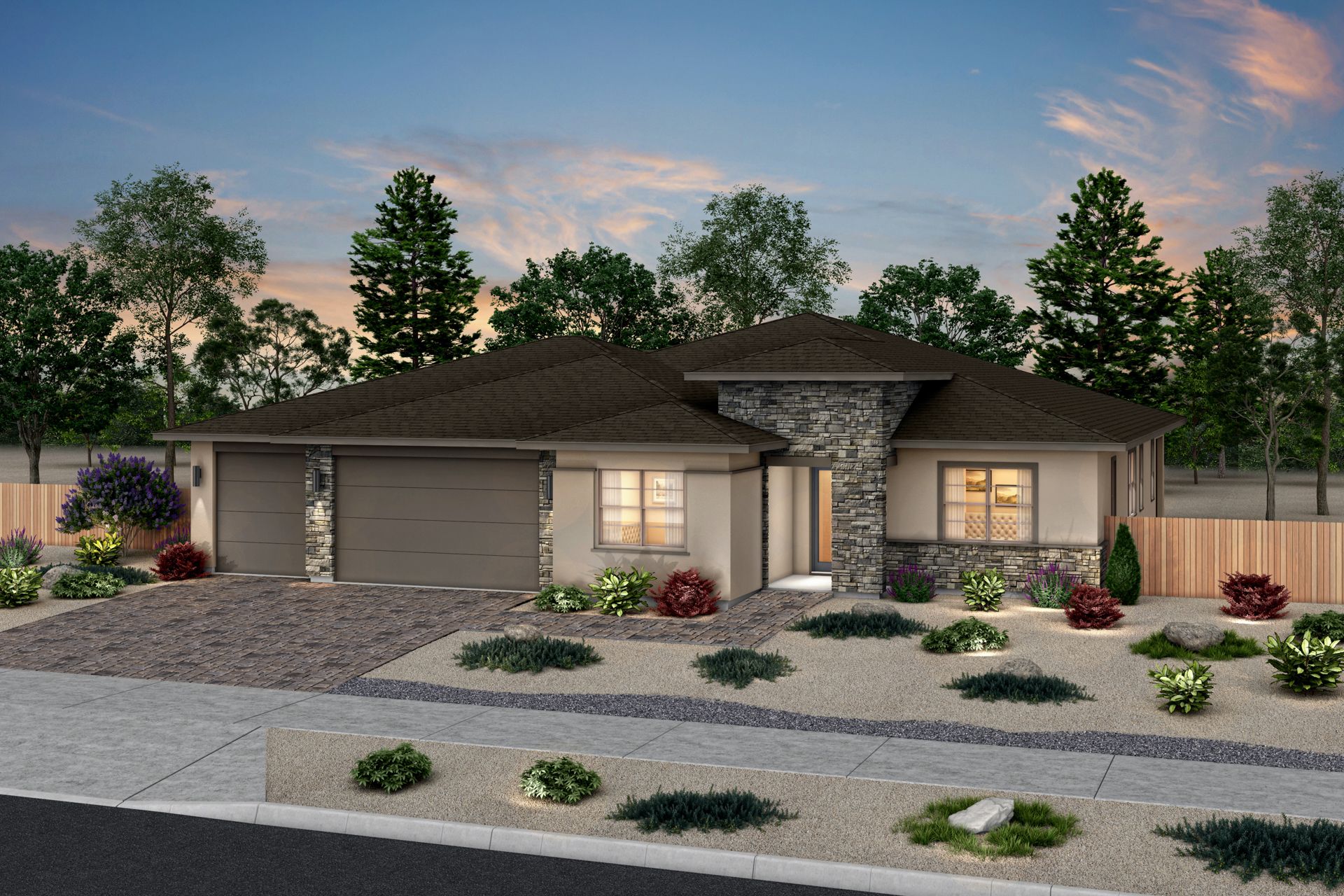 Desert Contemporary Exterior