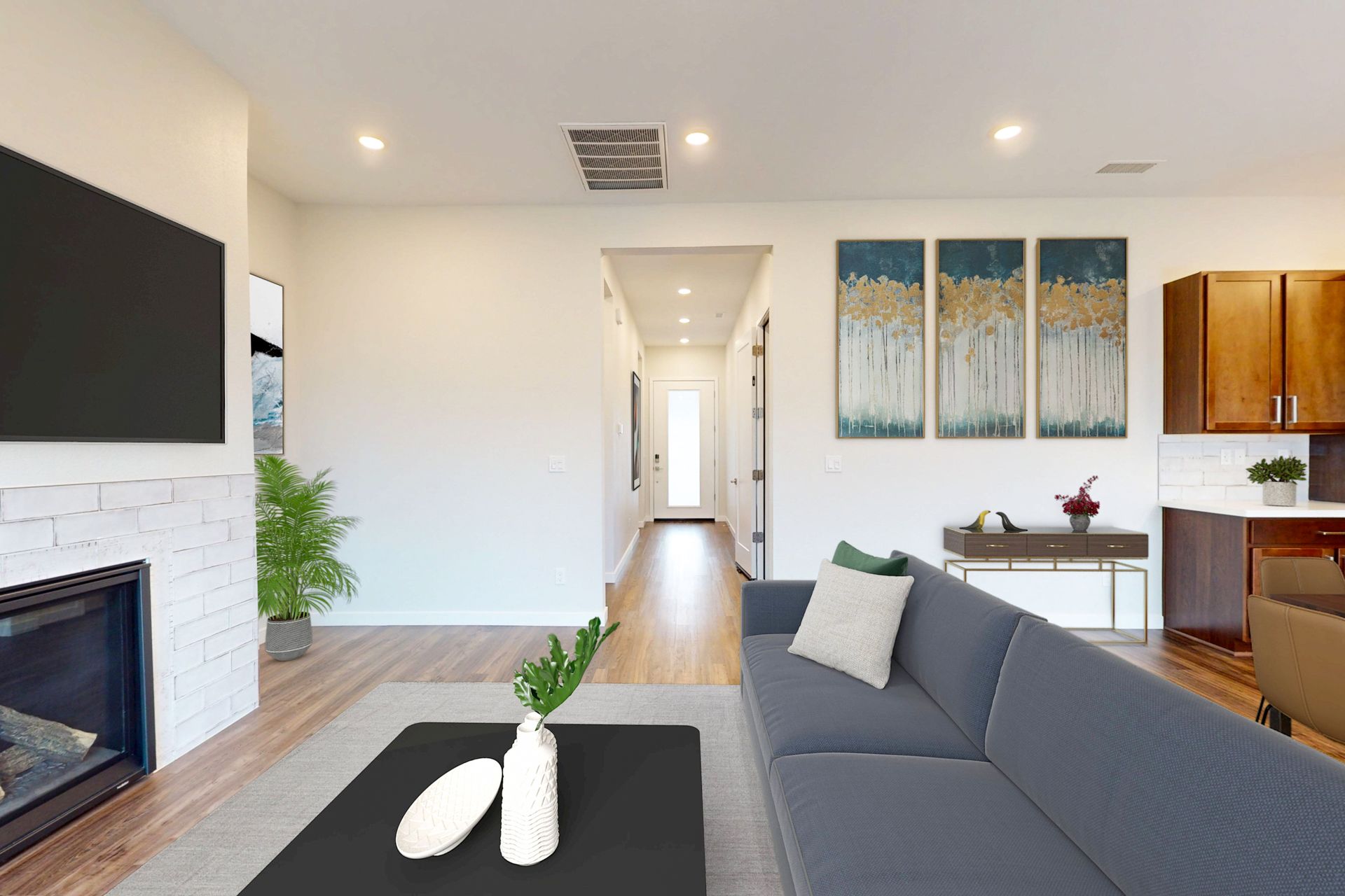 Plan 6 Great Room to Entry